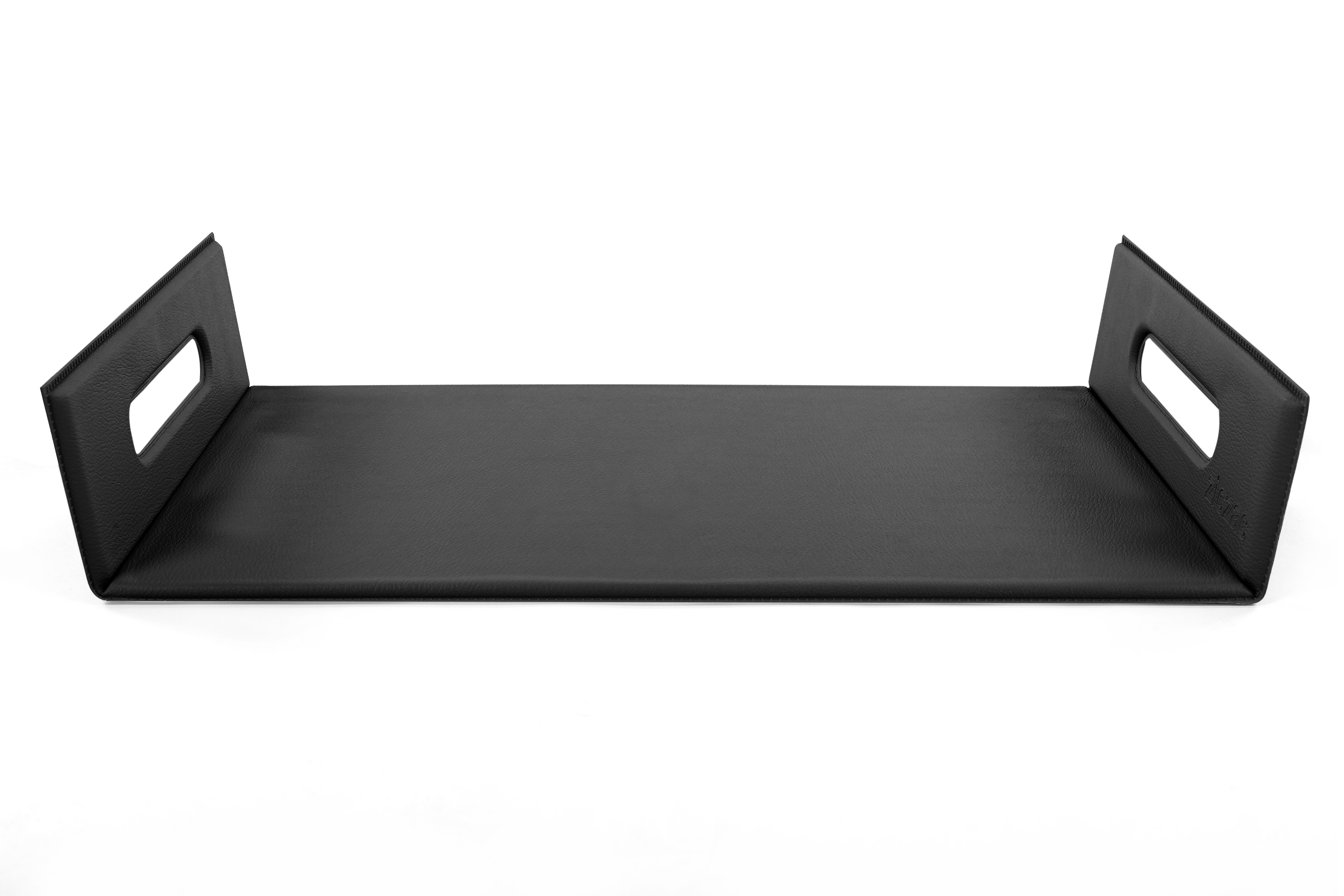 Tray - TOGO, 33x45 + 2x6 cm, black