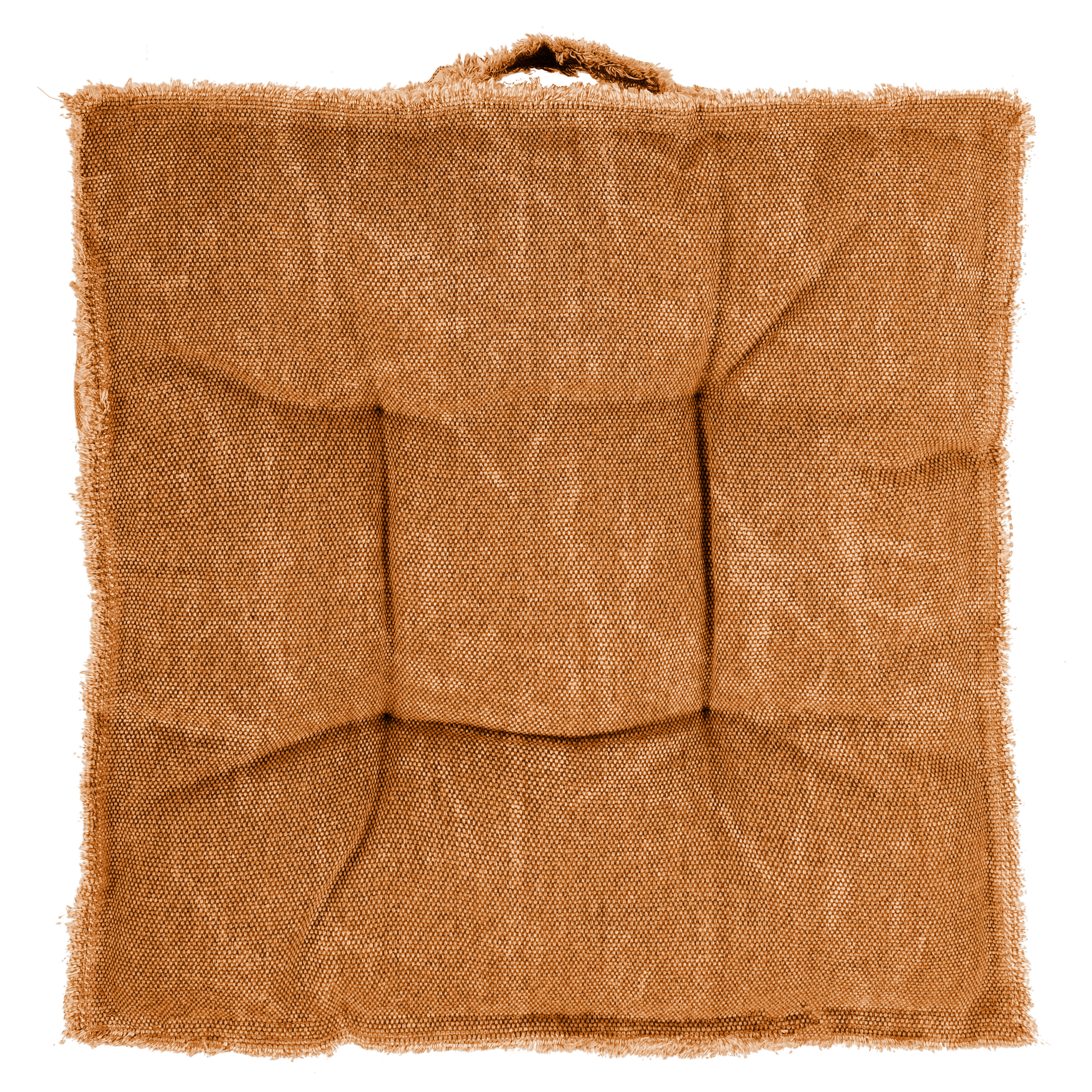 Matraskussen CHESTER 45x45x8cm, camel