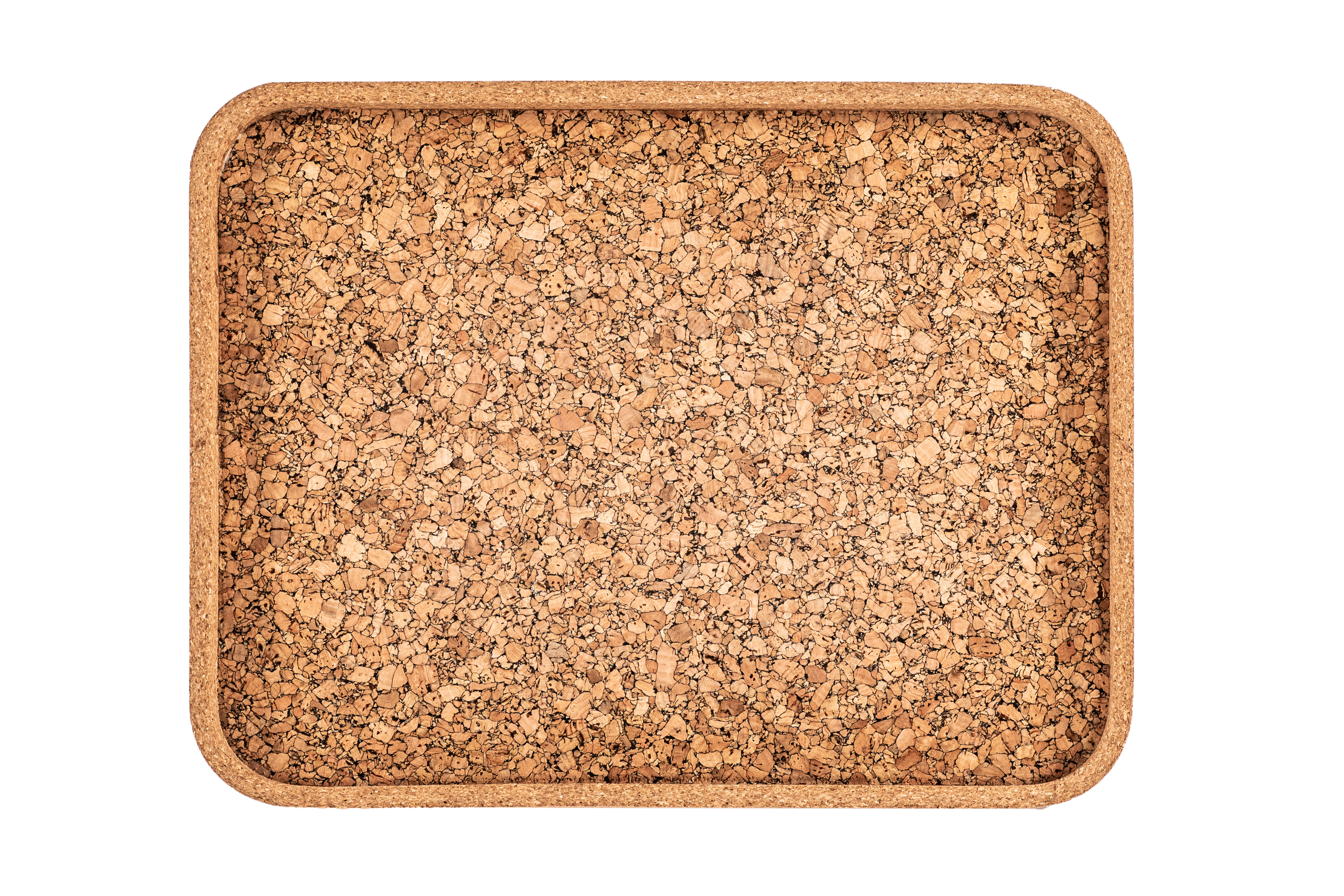 Plateau QUERCO liège rectangulaire 42x32.5cm - grain/2111