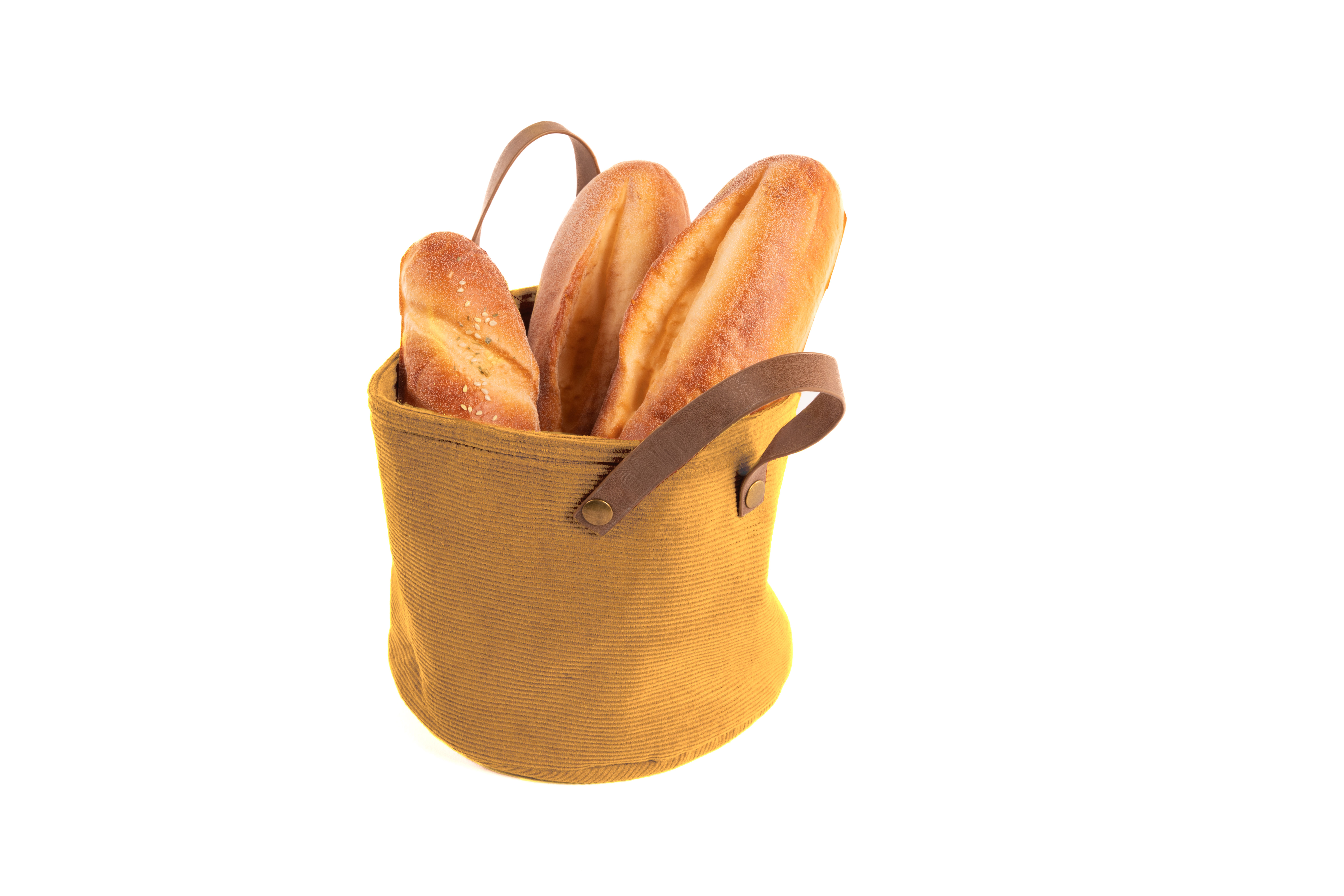 Bread basket VELMAR - dia 18 cm, chocolate