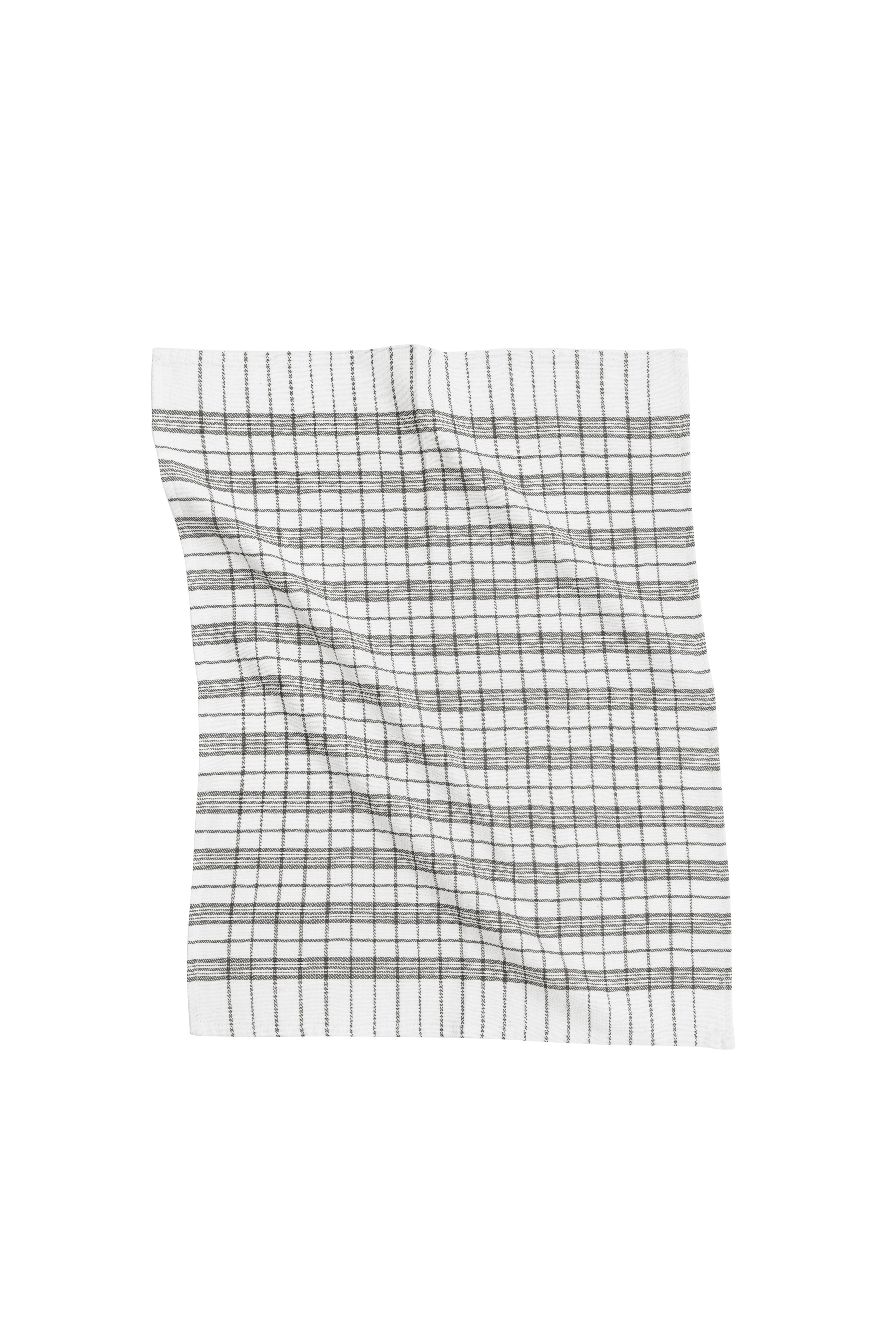 Tea towel HERCULES - SET/3 - 50x70 cm, grey