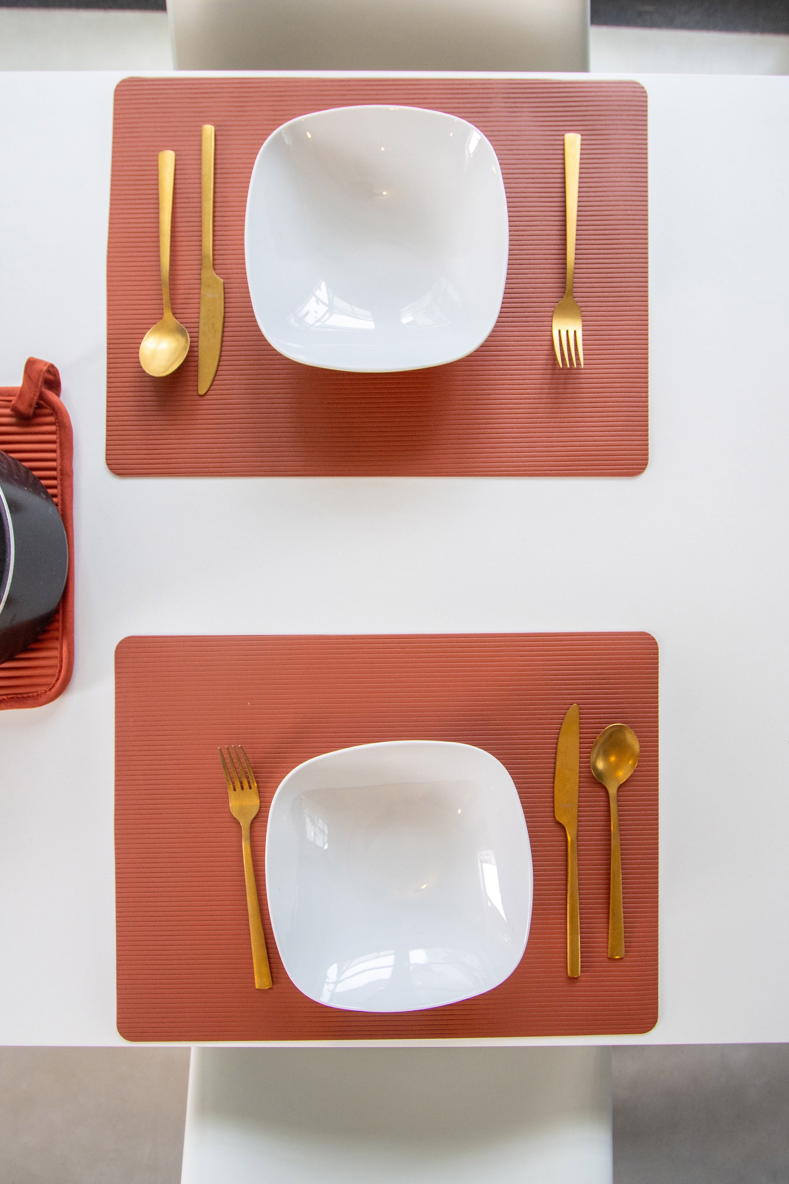 Placemat RIBBO - 33x45 cm, terracotta