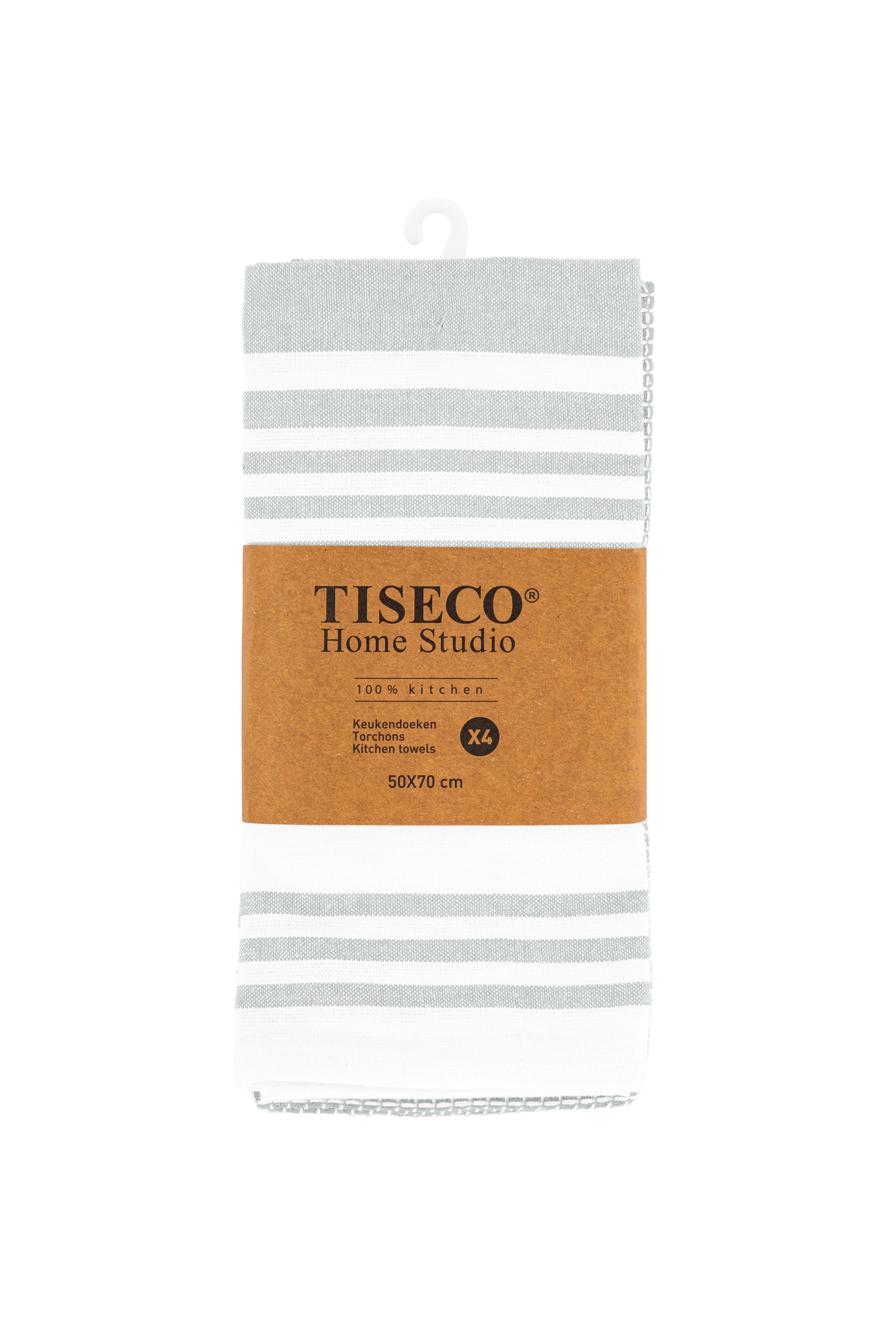 Kitchen towel COMBO 50x70cm - set/4 - light grey