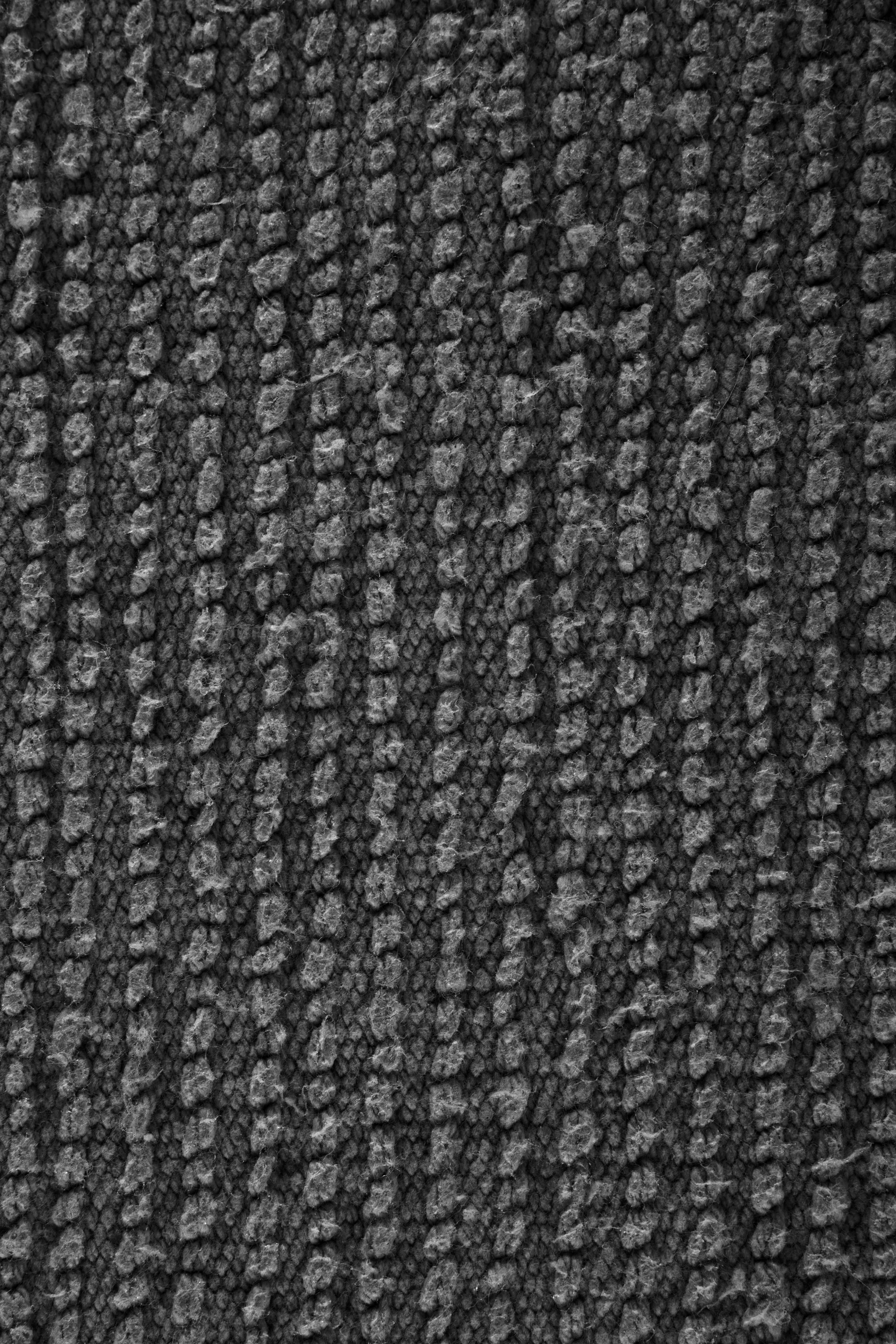 RIVA bath carpet - cotton anti-slip, 60x60cm, grey