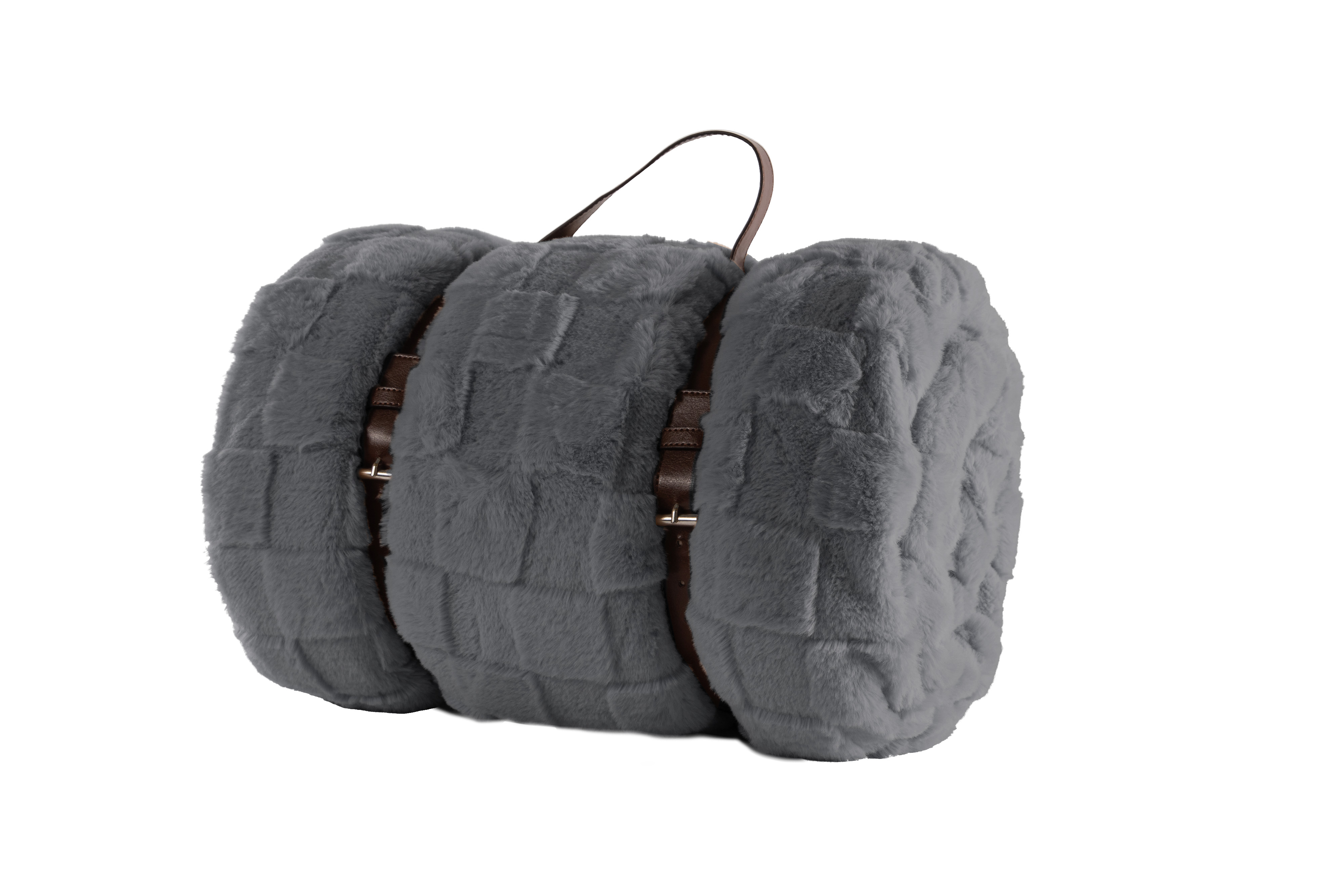 Plaid RAVA 150x200 cm, gris