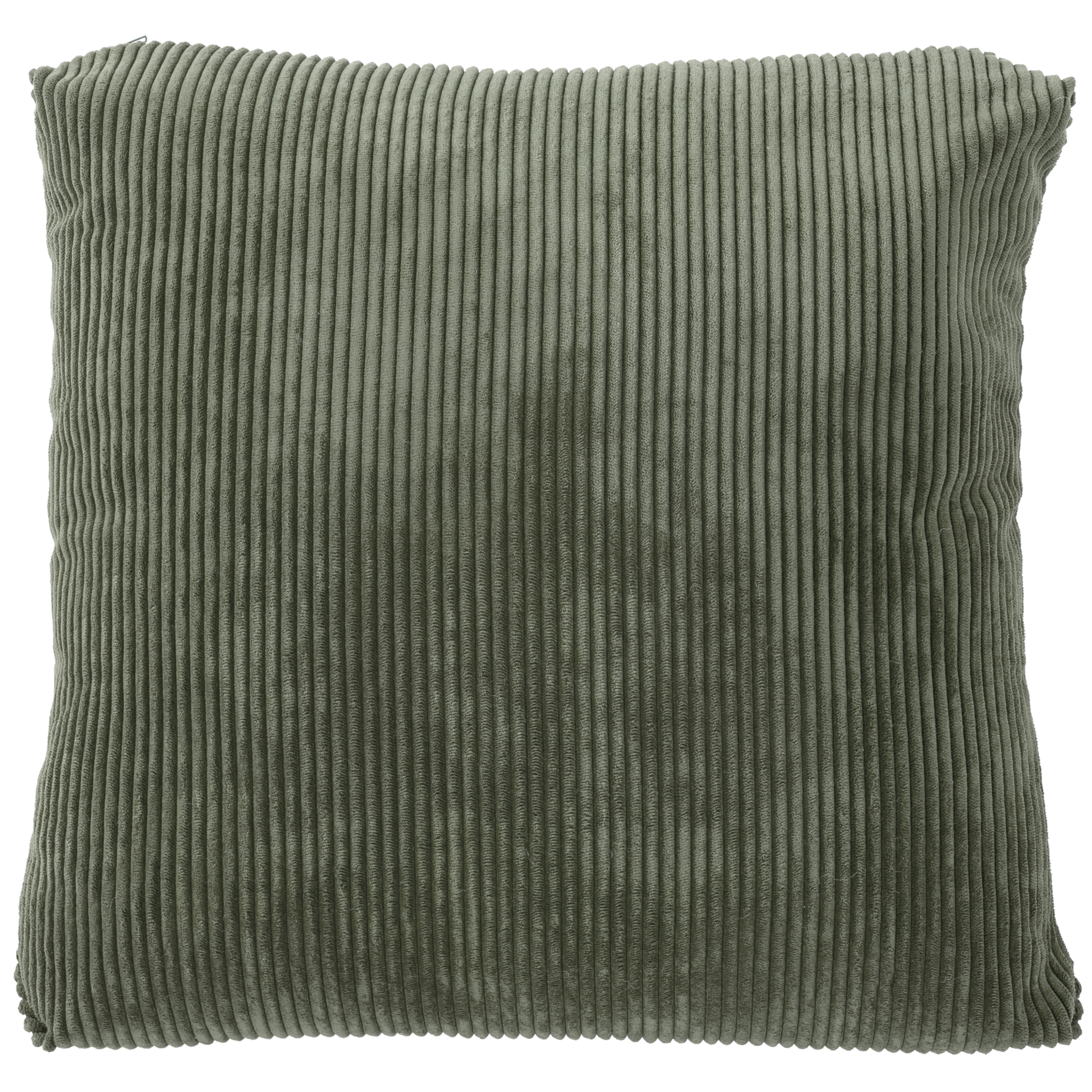 Cushion (filled) CORDOVAN 42x42x6cm, dark green