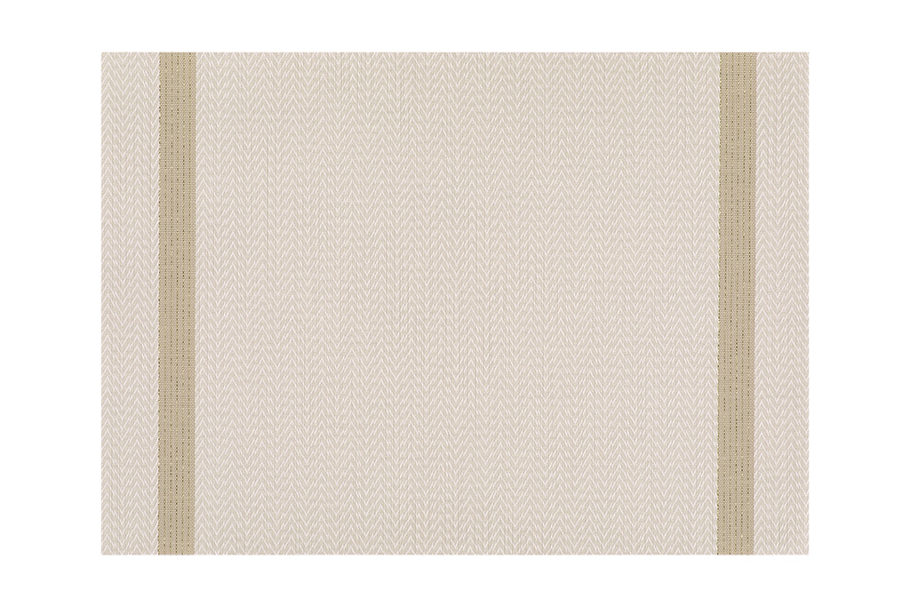 Placemat FISHBONE 33x45cm, ivory