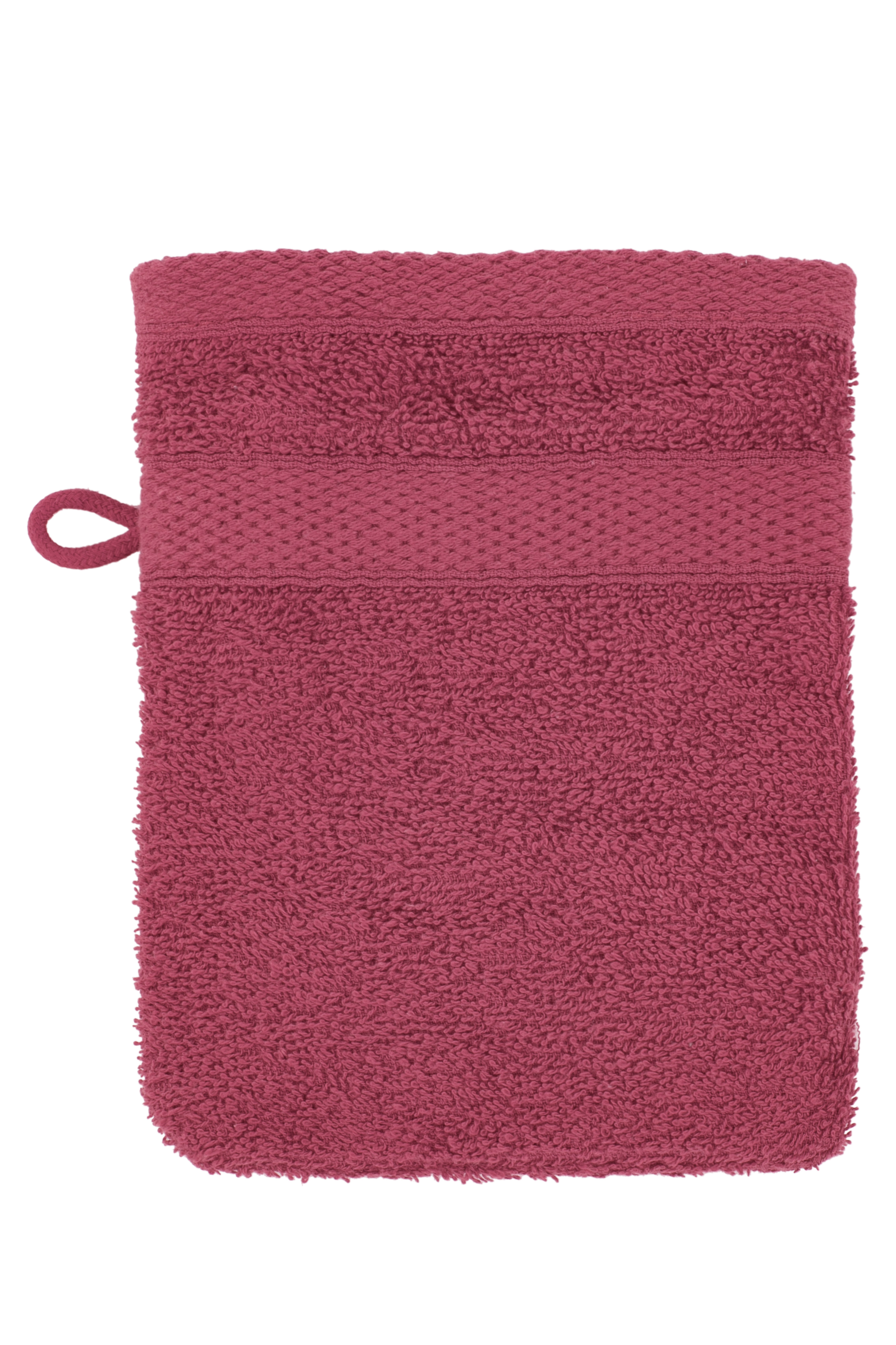 Washing glove RIVA  - SET/2 - 15x21 cm, persian red