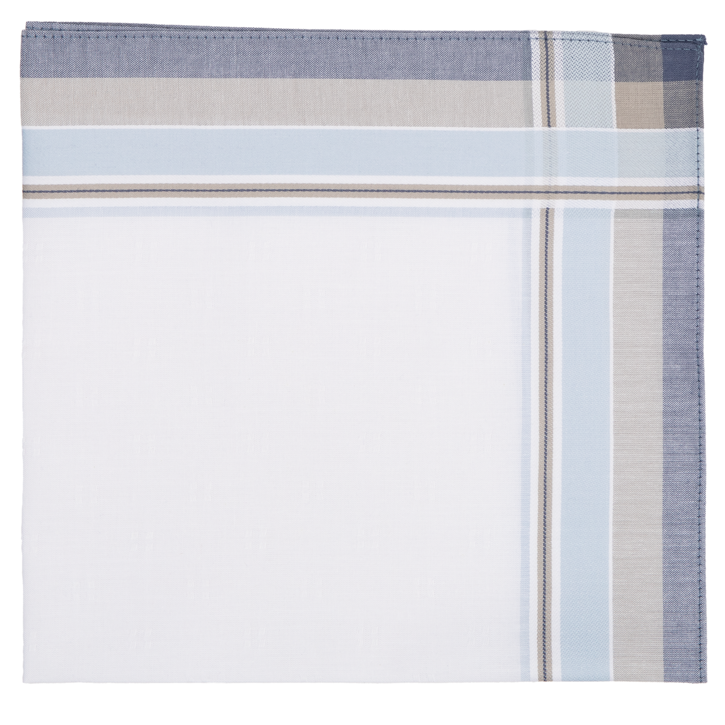 Herenzakdoeken REGAL 2 - SET/3 - 42x42 cm, indigo