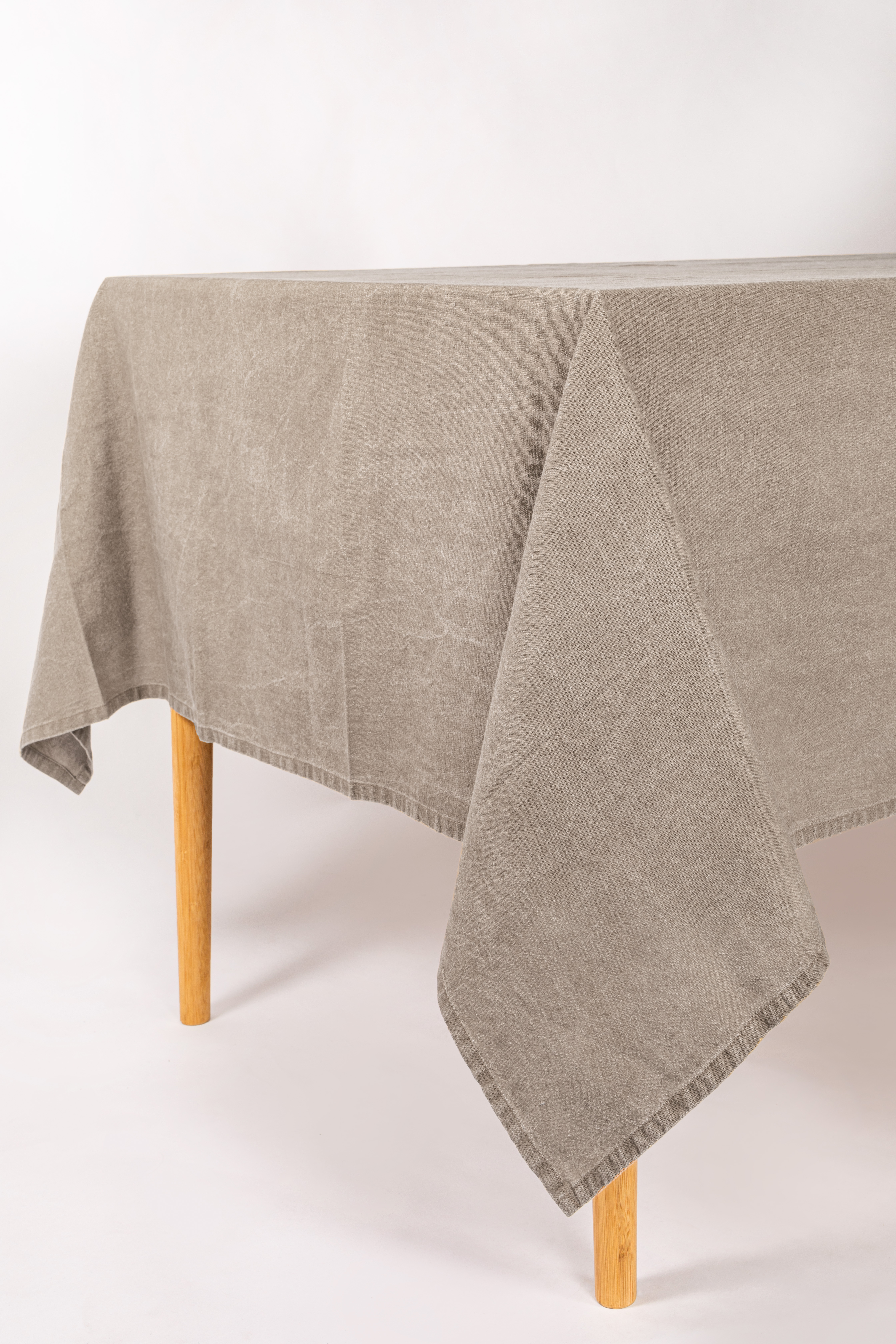Nappe de table MYRNA - 145x250 cm, taupe