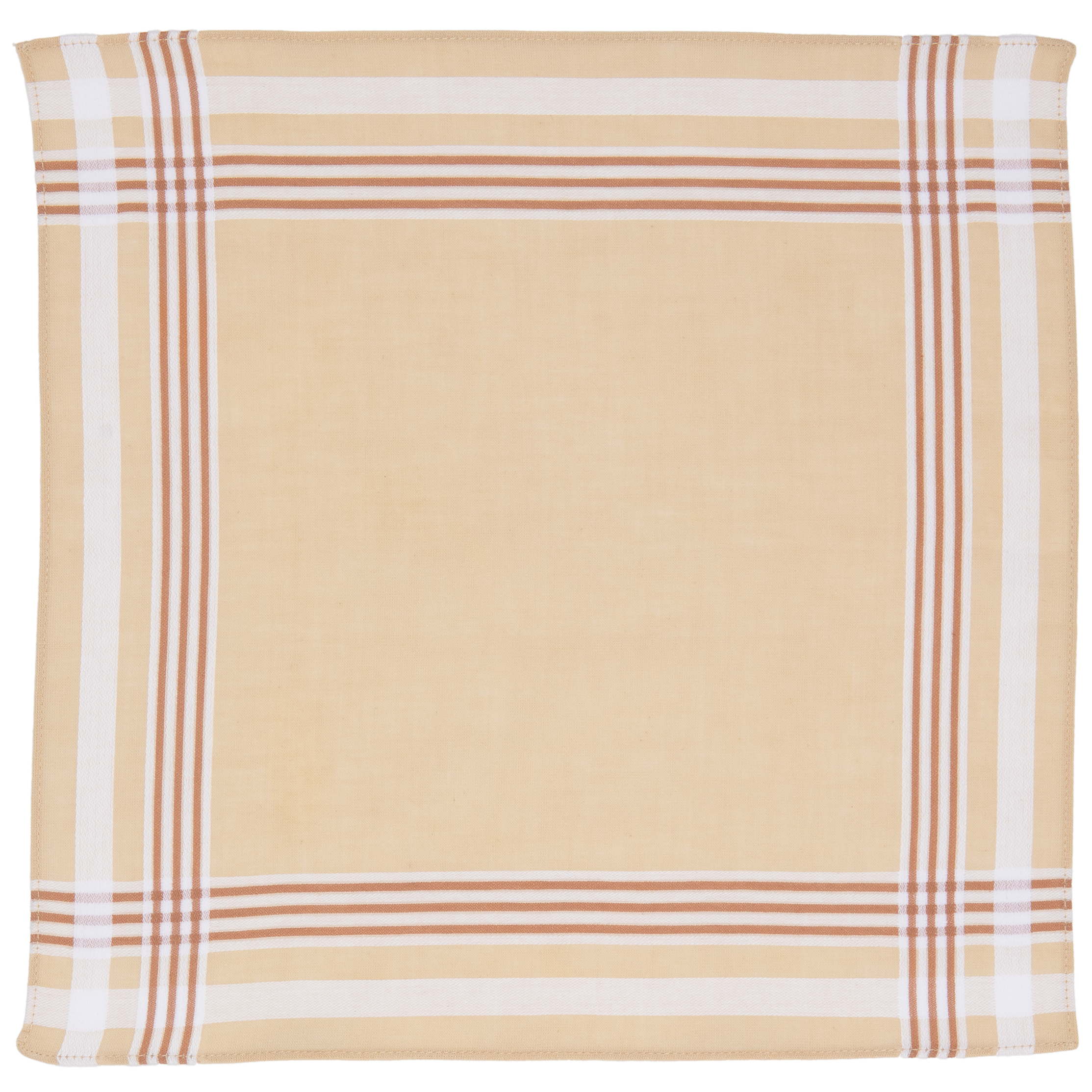 Ladies handkerchiefs ALTA 3 - SET/6 - 30x30 cm, indiantan