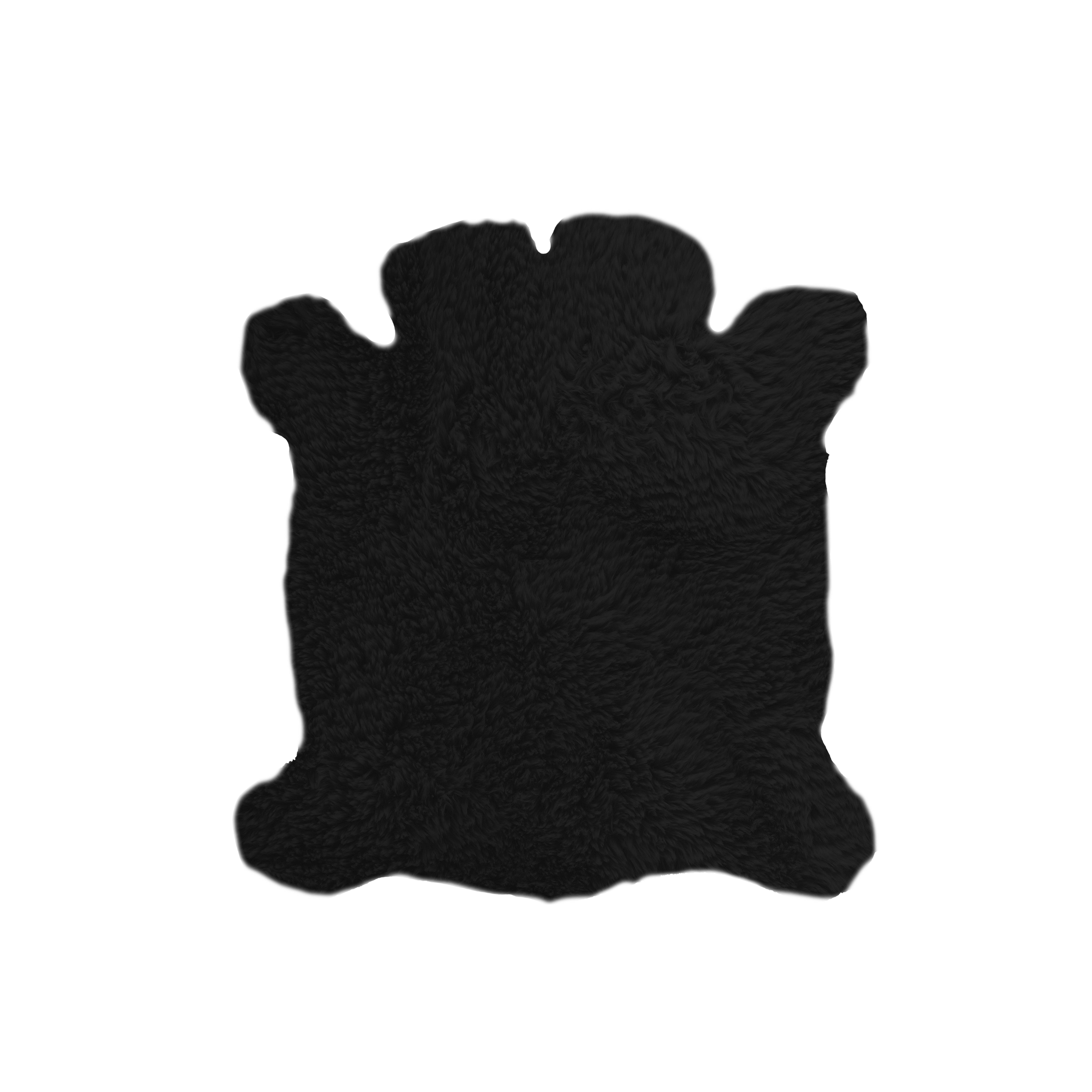 Schapenvacht LAMBSKIN - 35x40cm, black