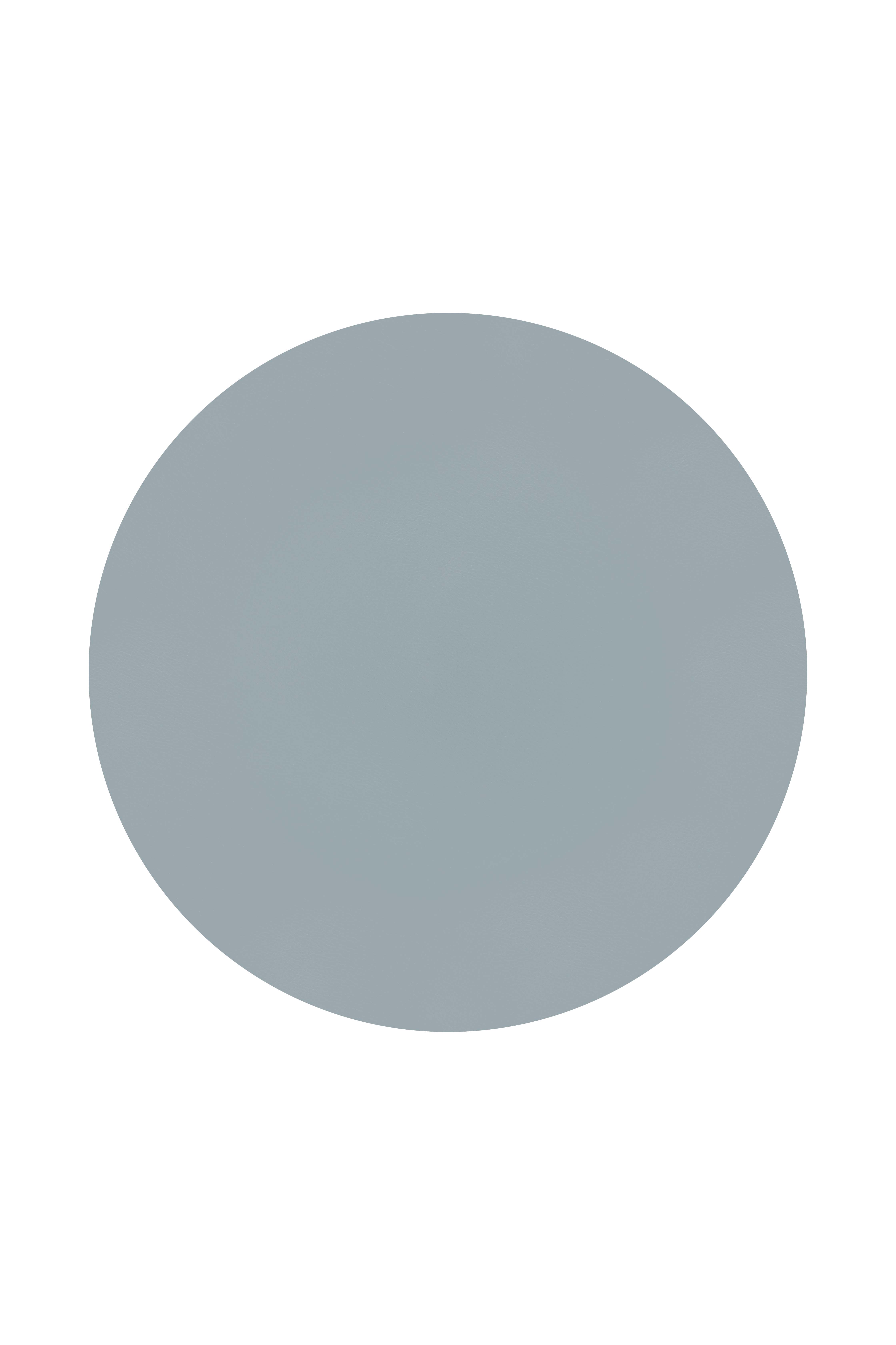 Placemat round - TOGO - 38cm, stone blue
