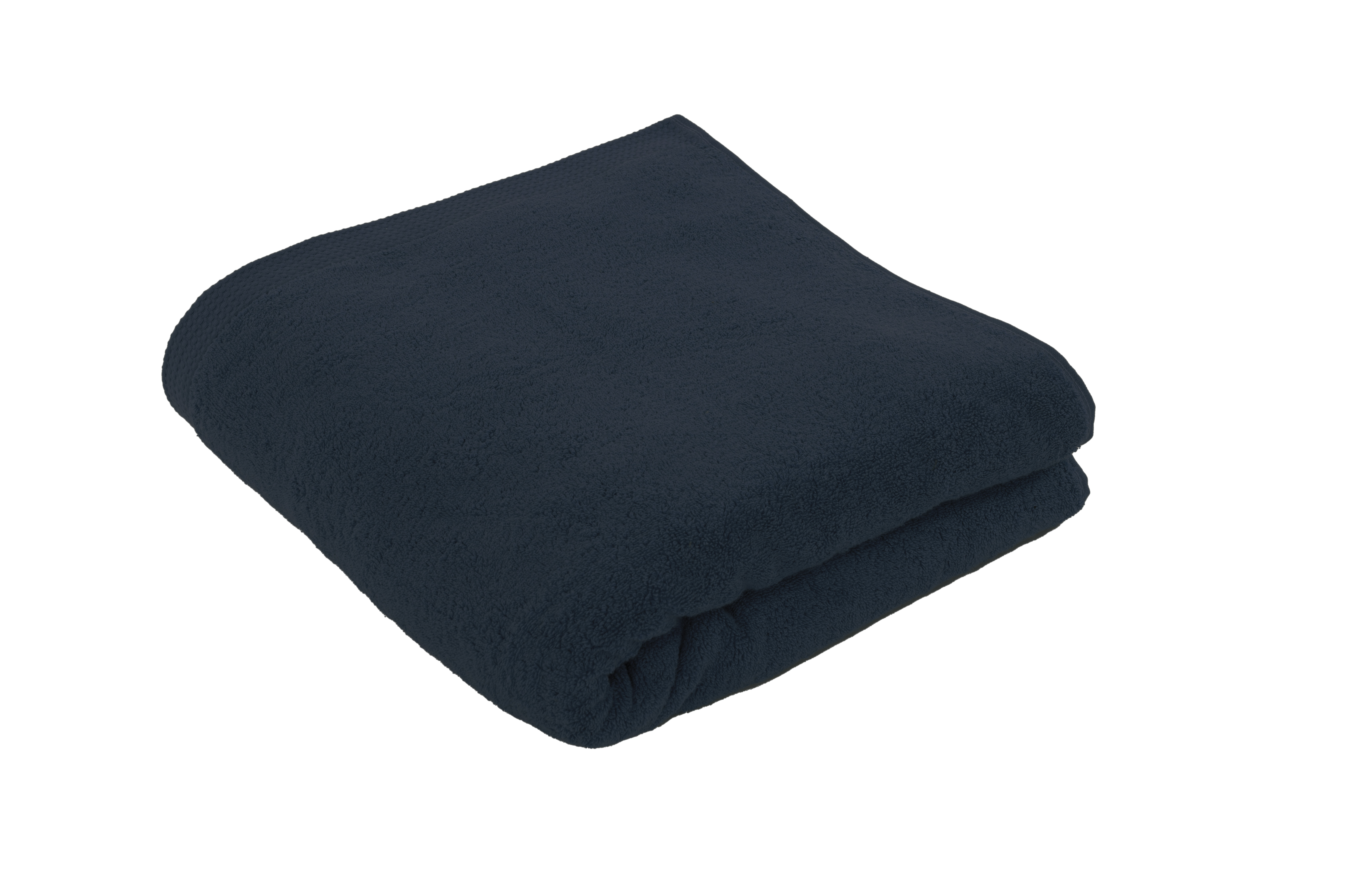 Shower towel DELUX 100x150cm, dark blue