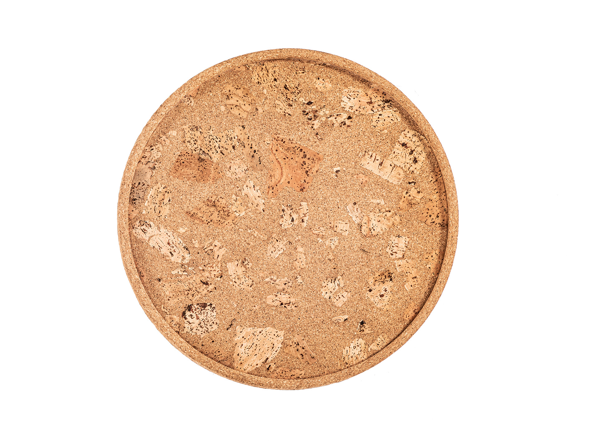 Tray QUERCO cork round dia 40cm - rock/1108