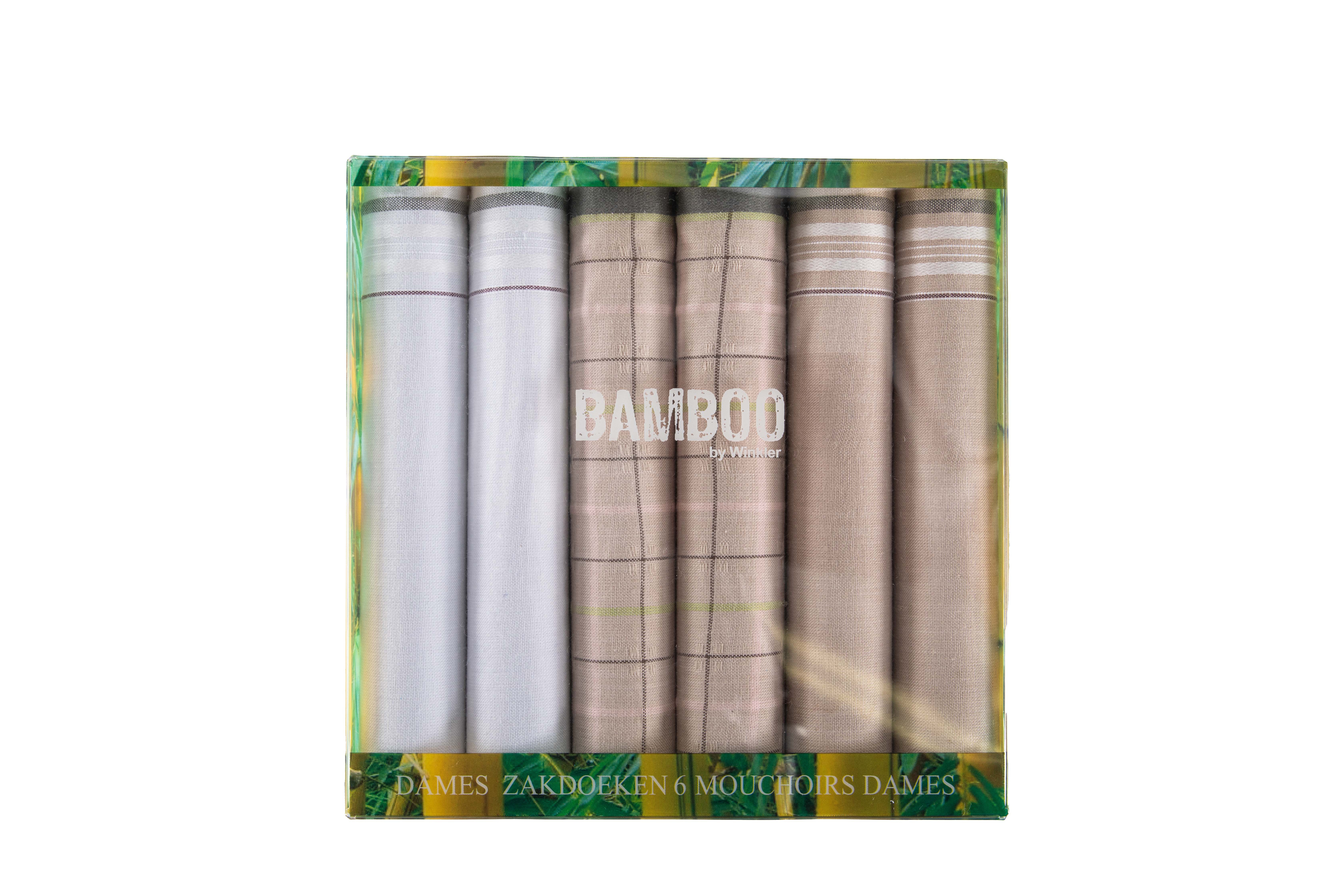 Box/6 Ladies Bamboo hanks ass des