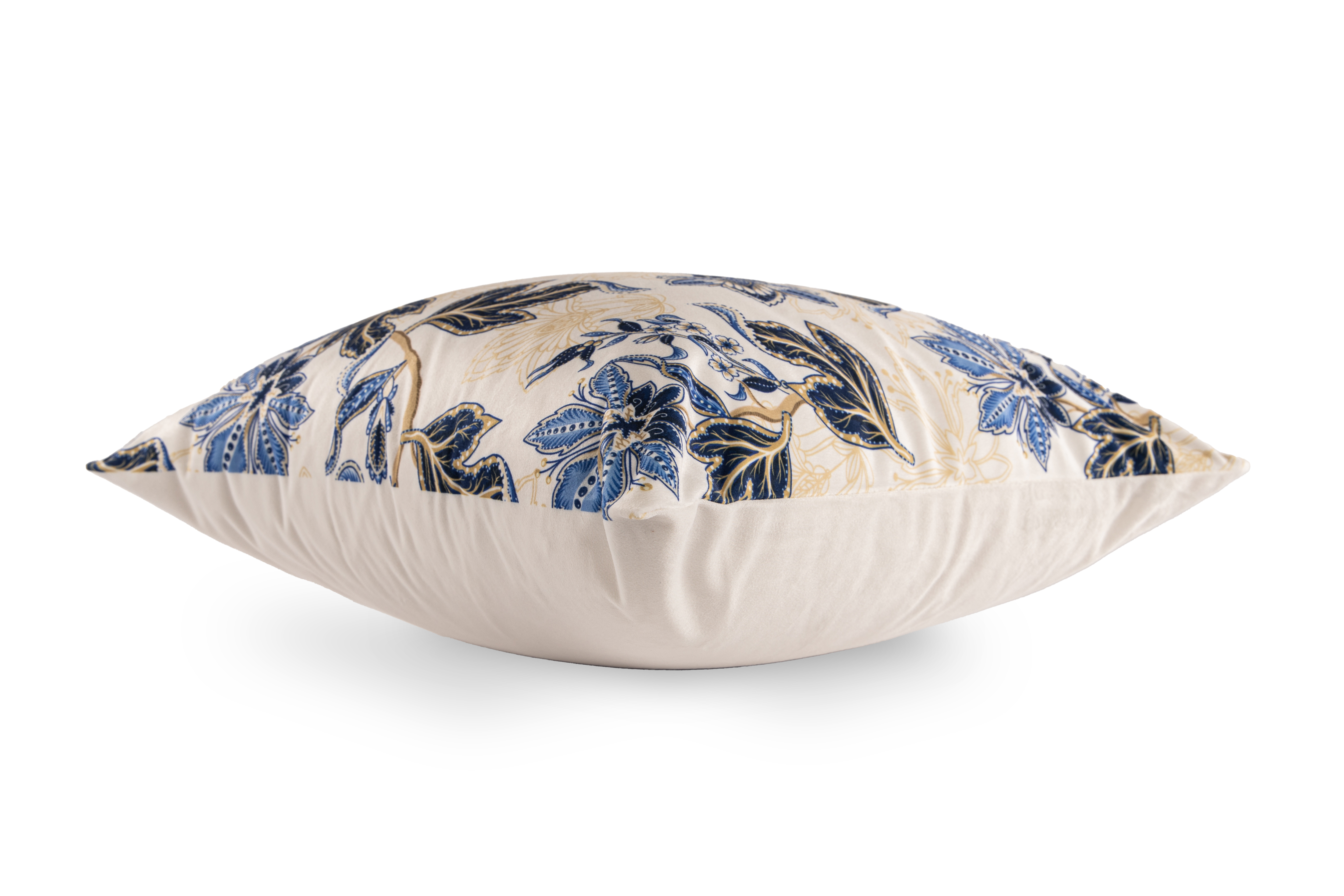 Coussin (rempli) 43x43 cm, Blue flowers - 02