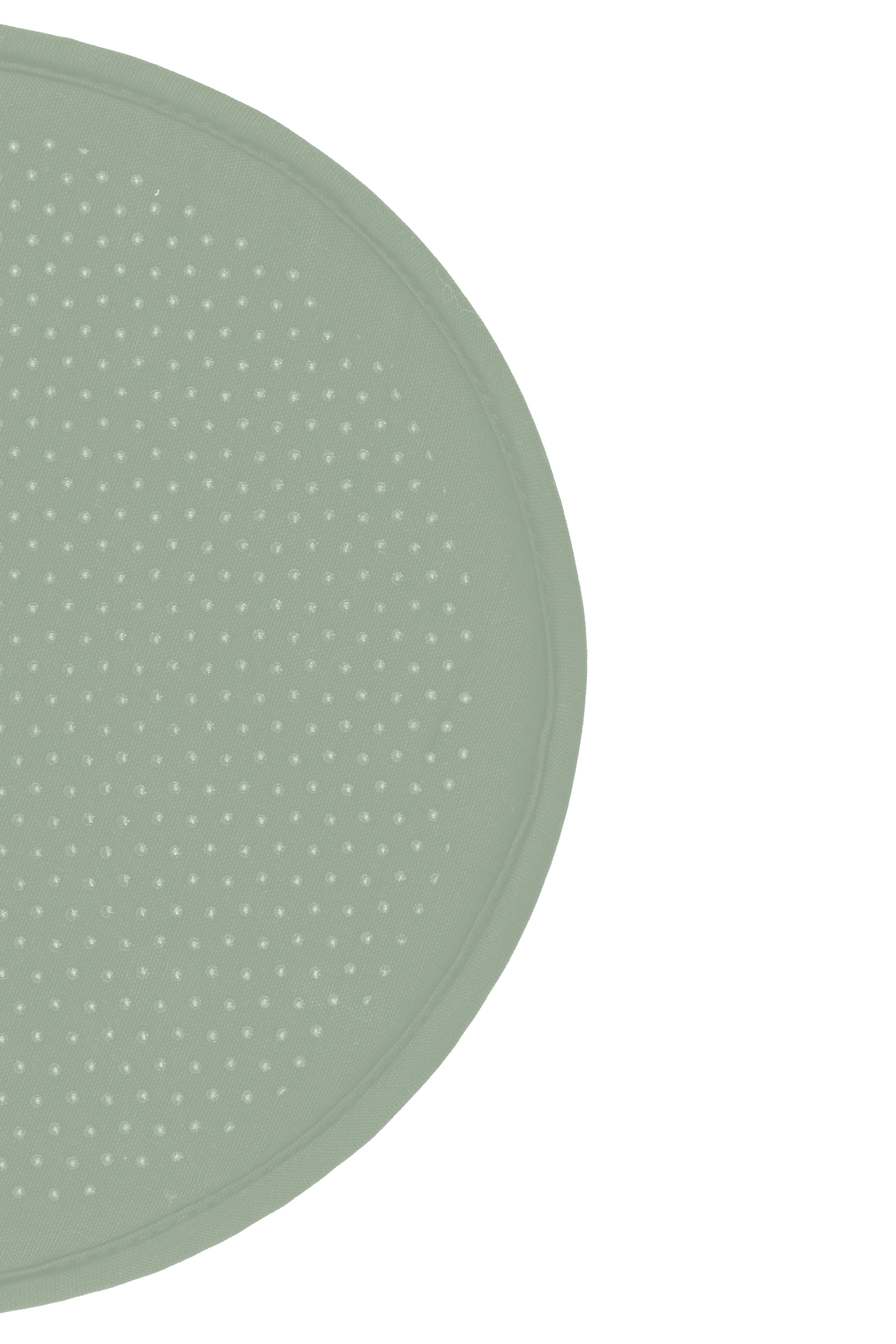 Galette de chaise SUAVE - rond - dia 37cm, vert
