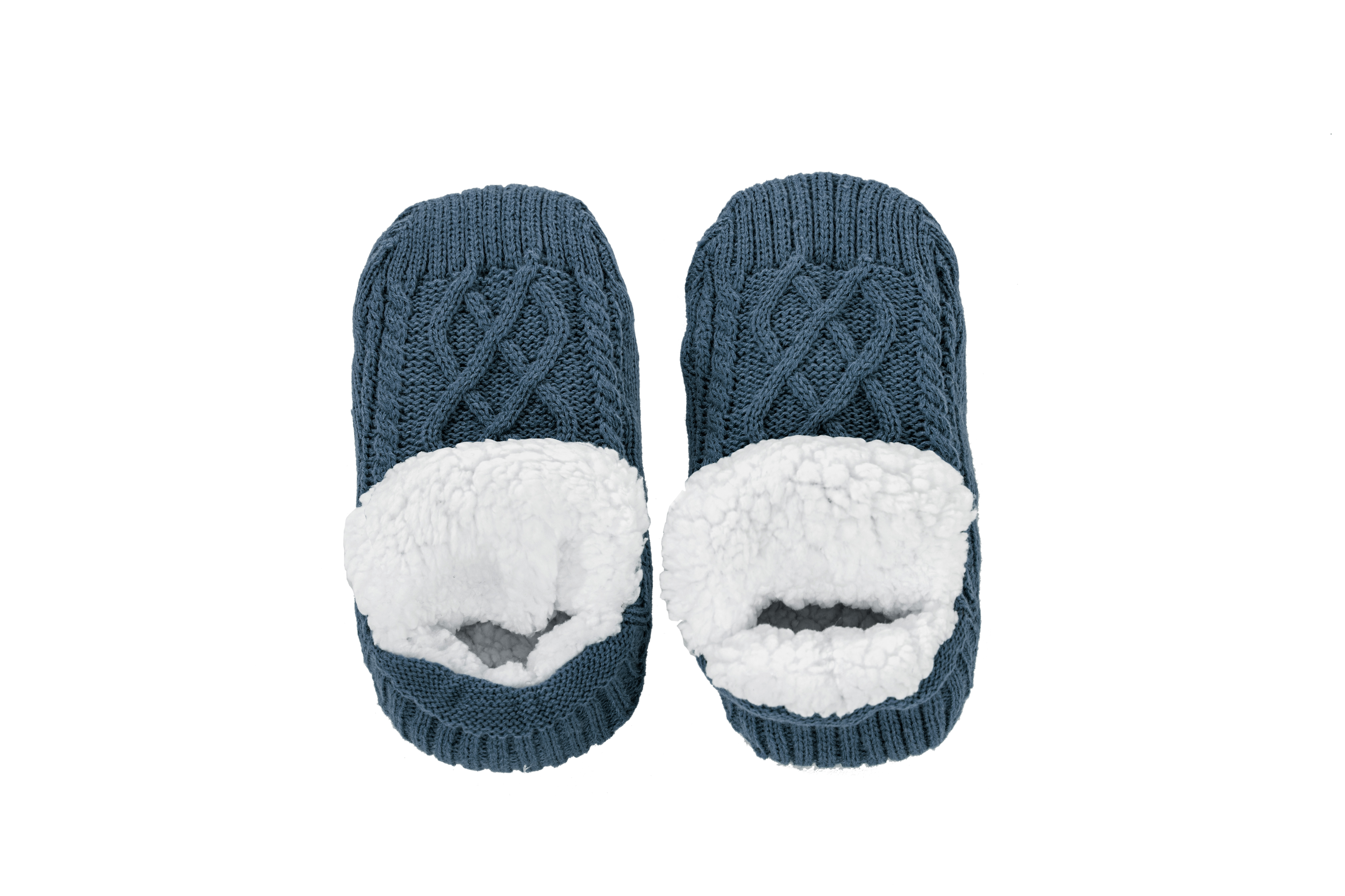 Sokken (gebreid) COSY, S/M (35-38) - L=24cm, blue fusion