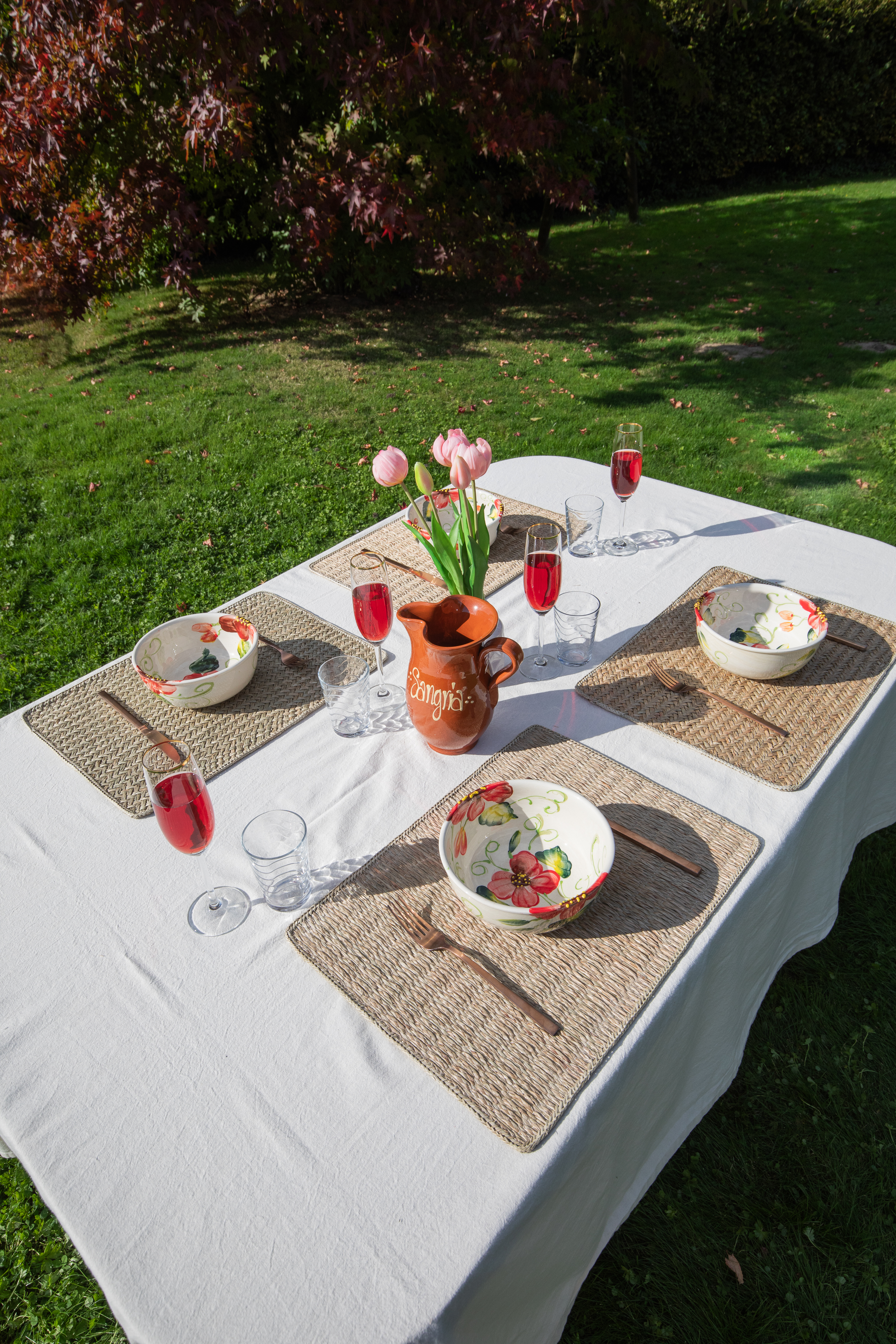 Set de table UNTUN - 33x45 cm, beige