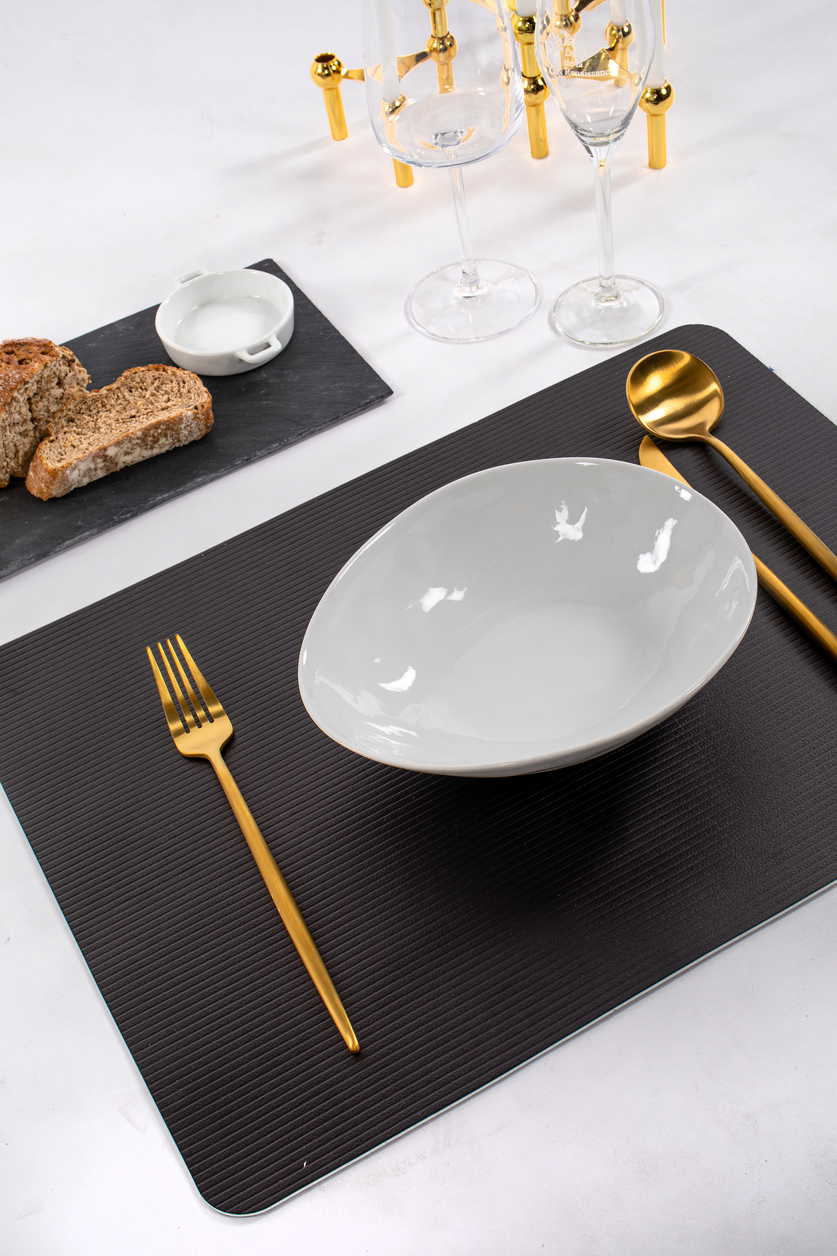 Placemat RIBBO - 33x45 cm, black