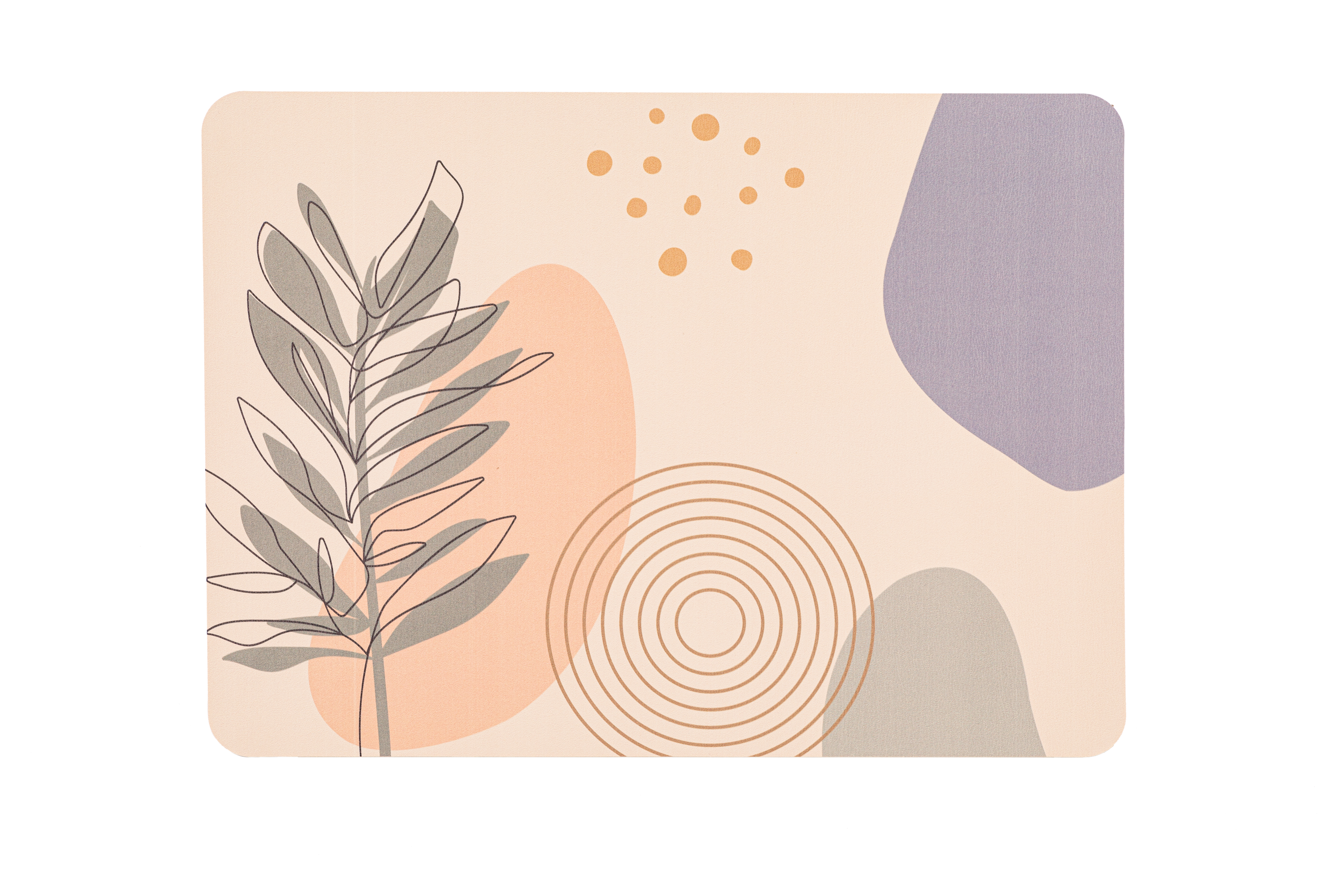 Placemat TOGO ABSTRACT, 33x45cm, olive