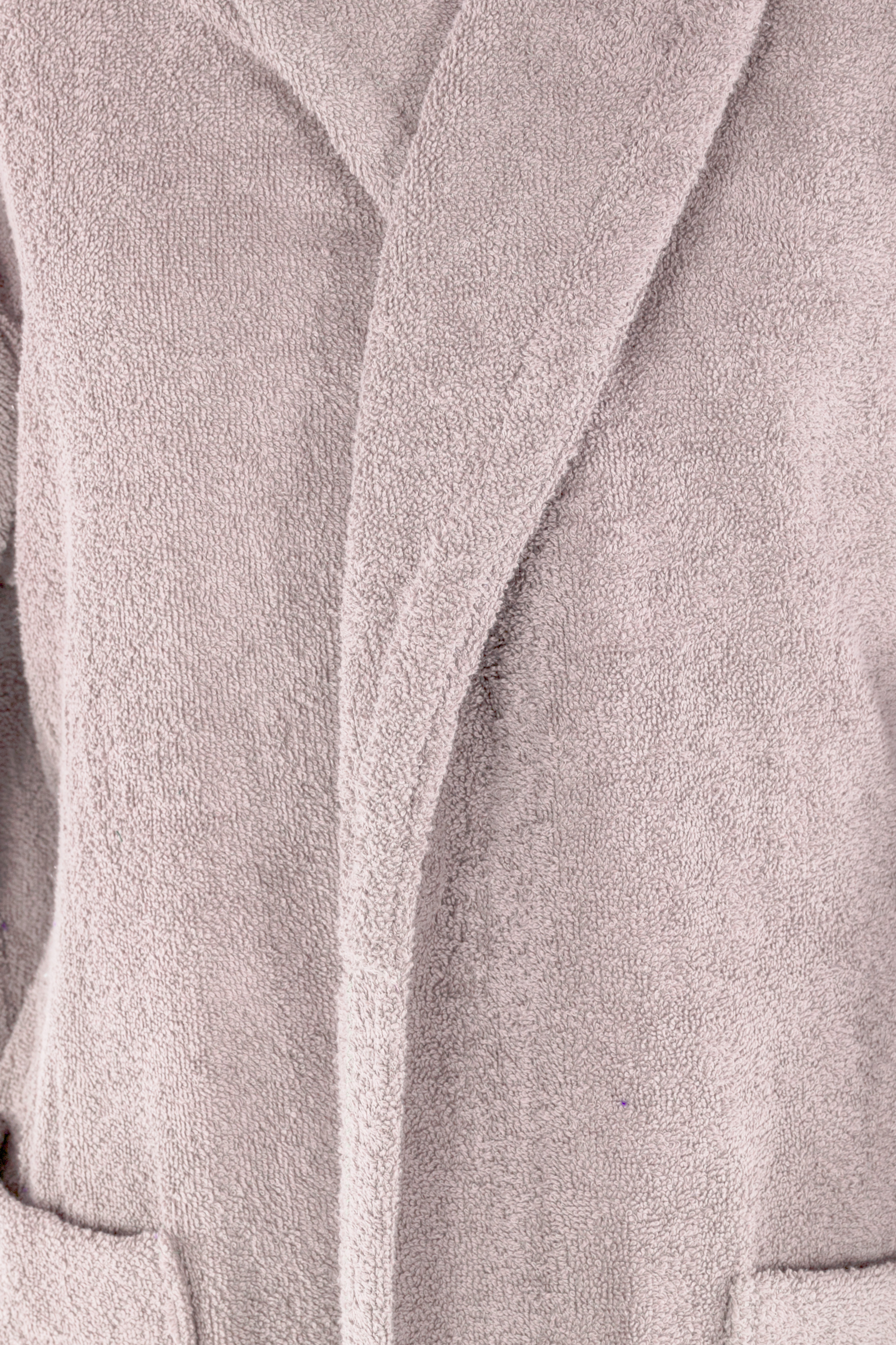 Bathrobe DELUX - S/M, soft pink