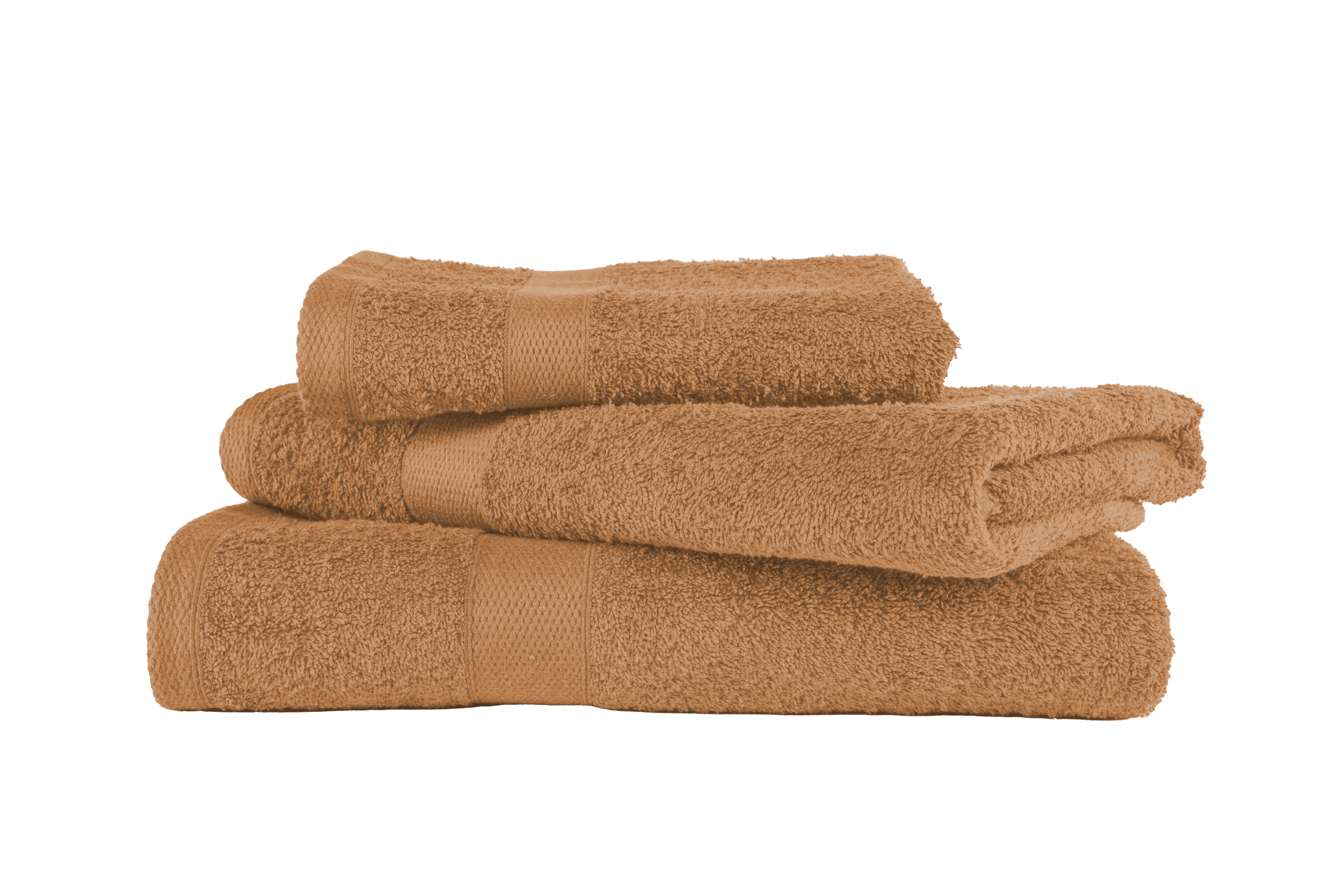 Shower towel 100x150cm, indian tan