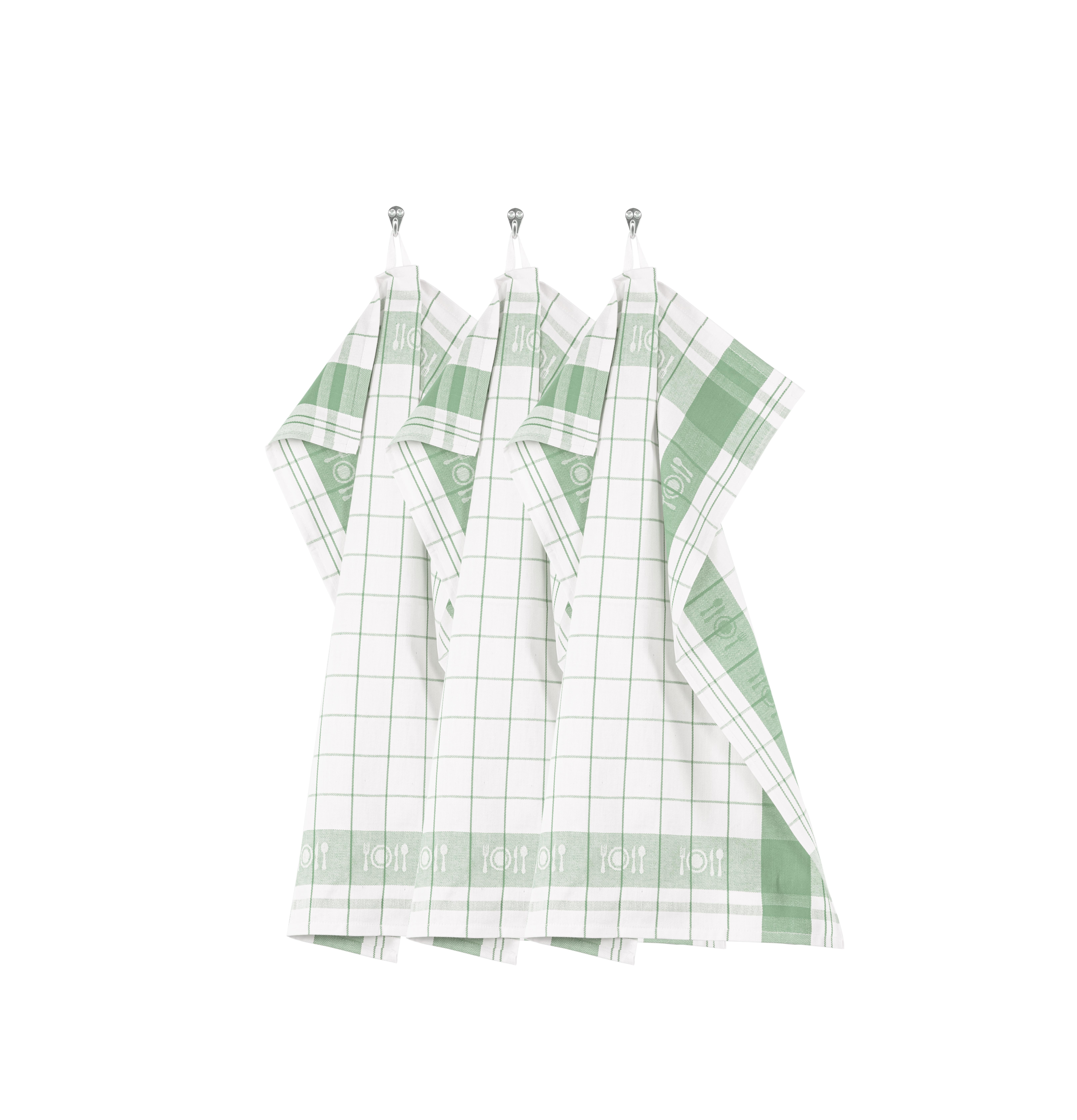 Torchon PHARAO BML - SET/3 - 50x70 cm, vert