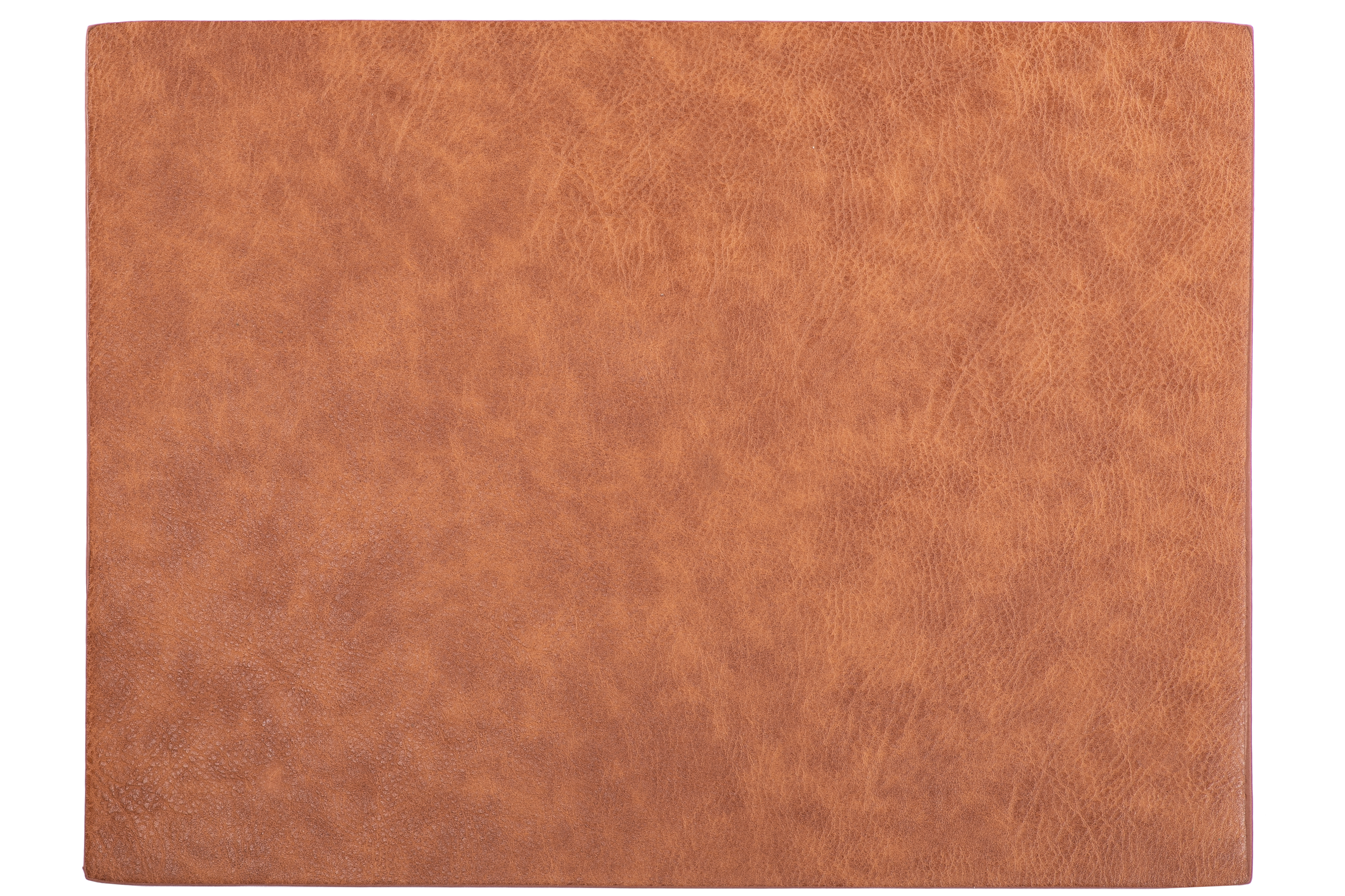 Placemat TROJA - vegan leather - 33x45 cm, caramel
