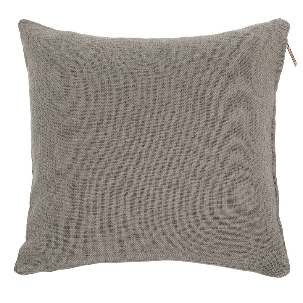 Coussin (rempli) COTTON SLUB 45X45CM, taupe