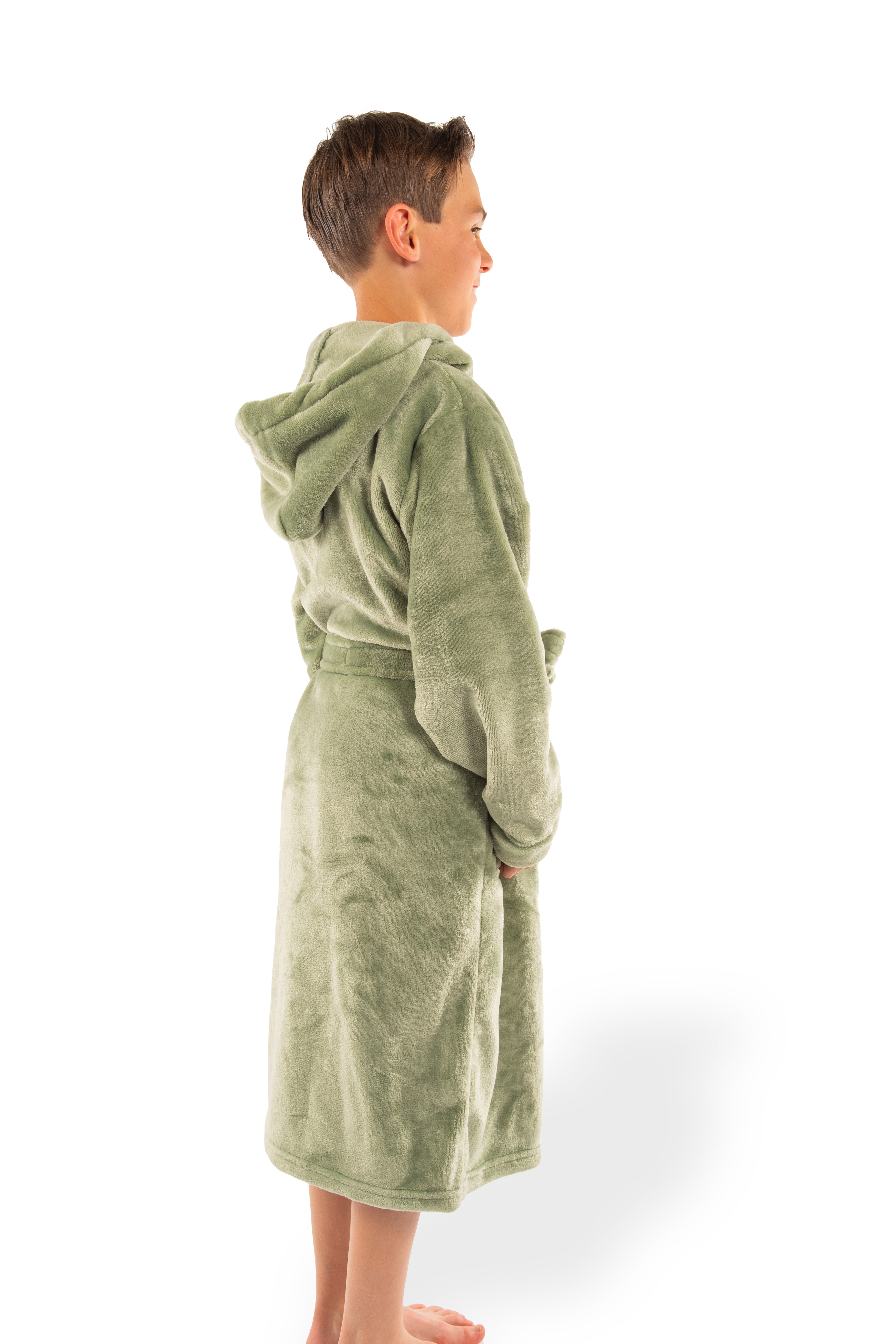 Peignoir COSY DELUX - 158/164, sea green