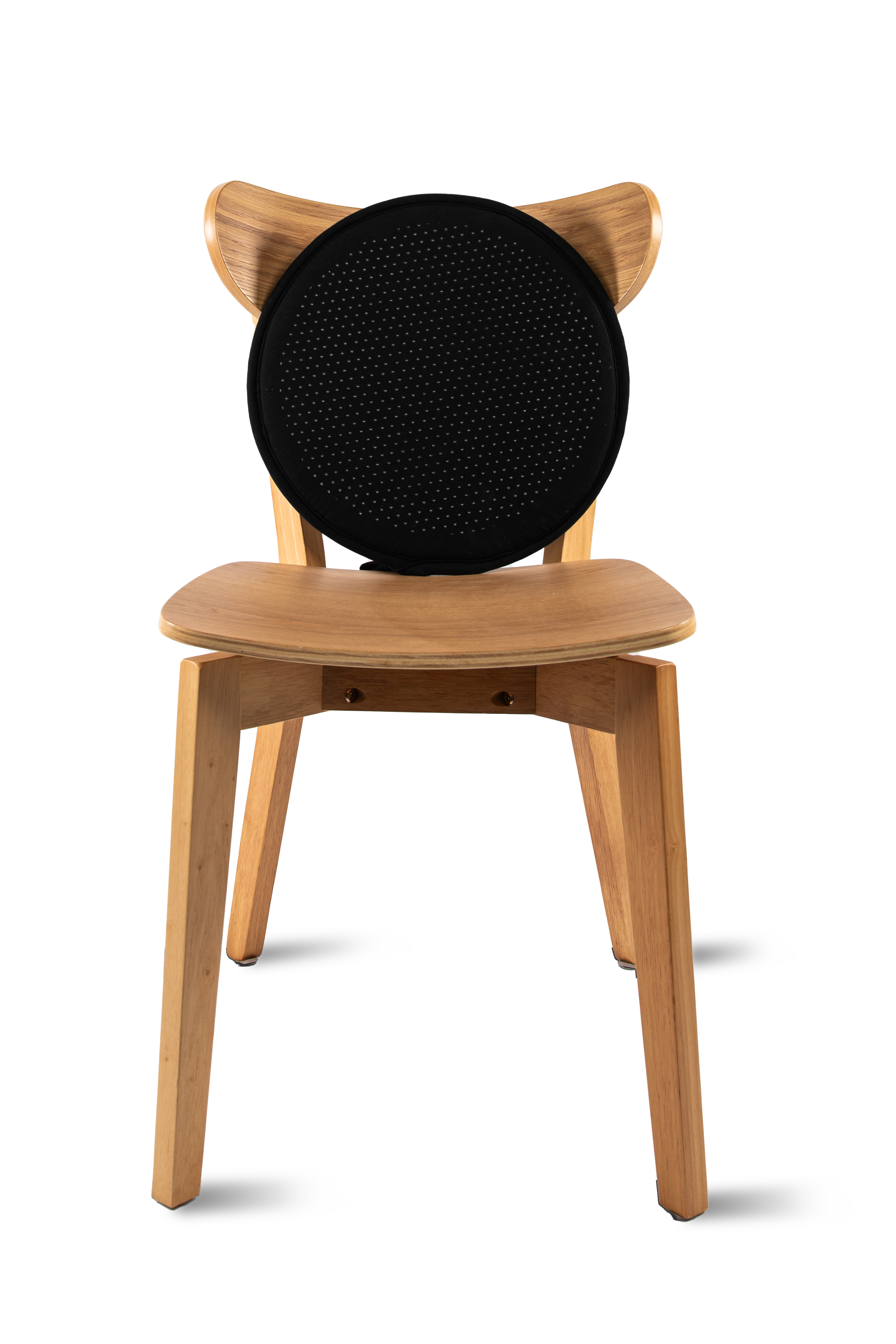 Galette de chaise SUAVE - rond - dia 37cm, noir