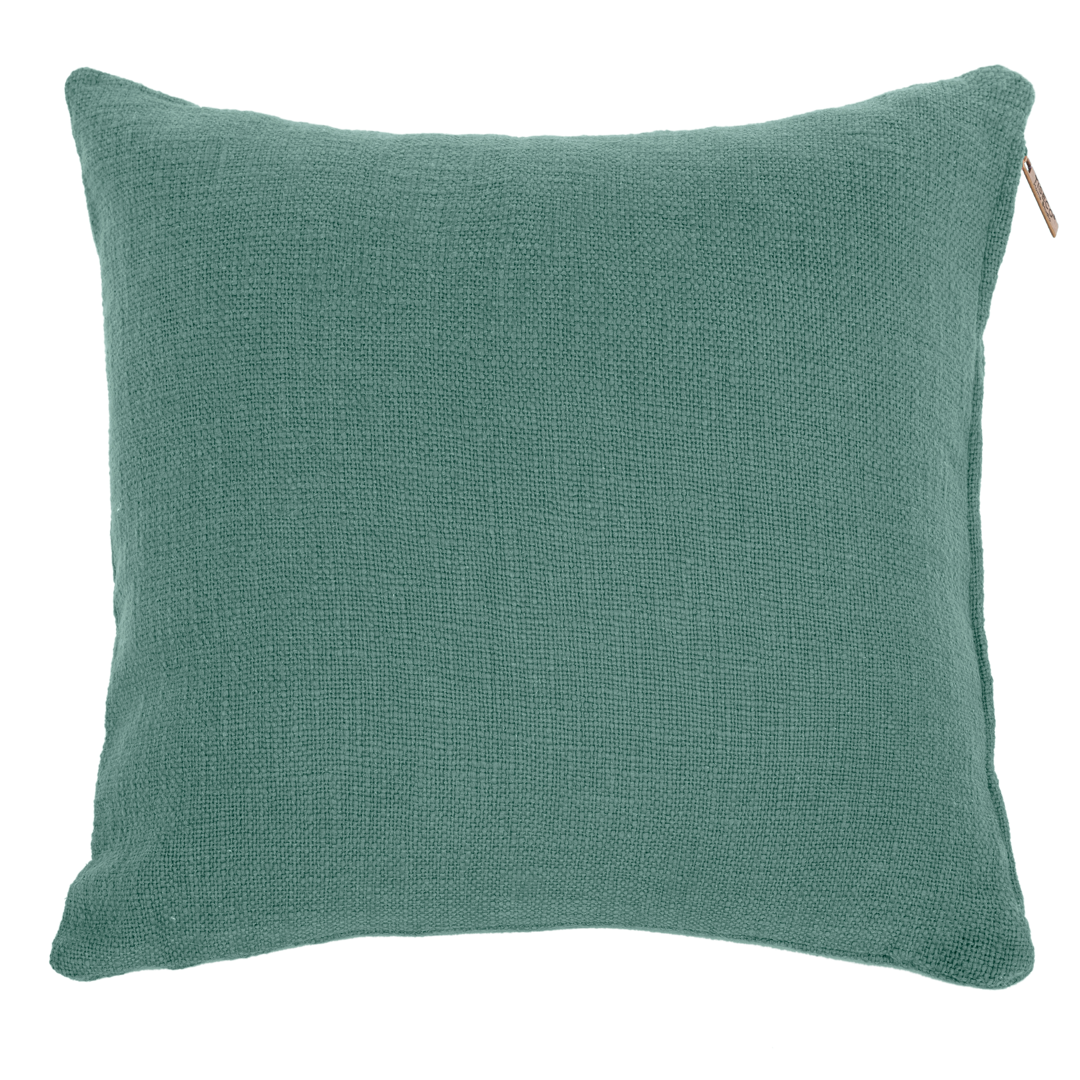 Cushion (filled)  COTTON SLUB 60x60cm, chinois green 