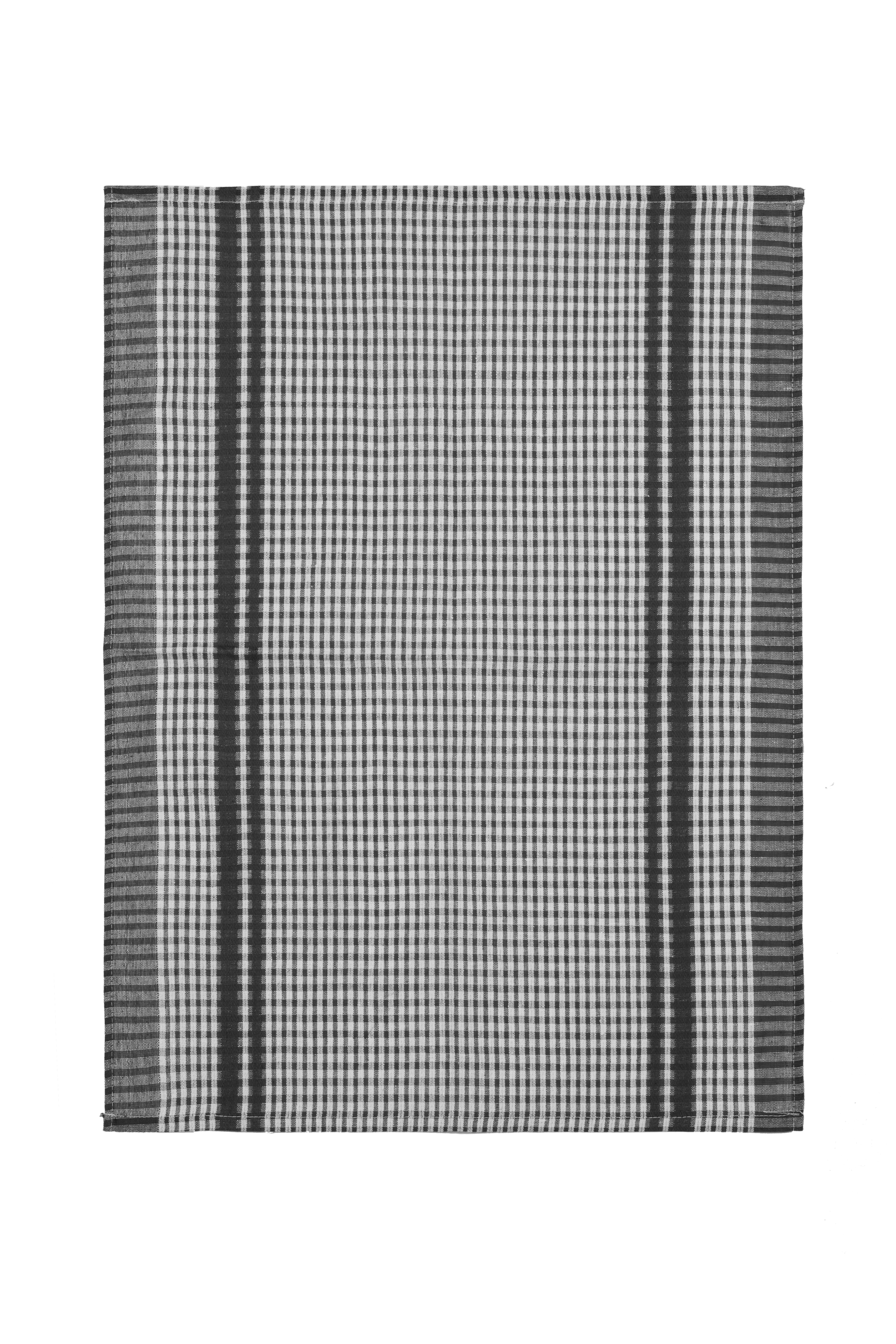 Torchon WAFFLE - SET/6 - 50x70 cm, noir