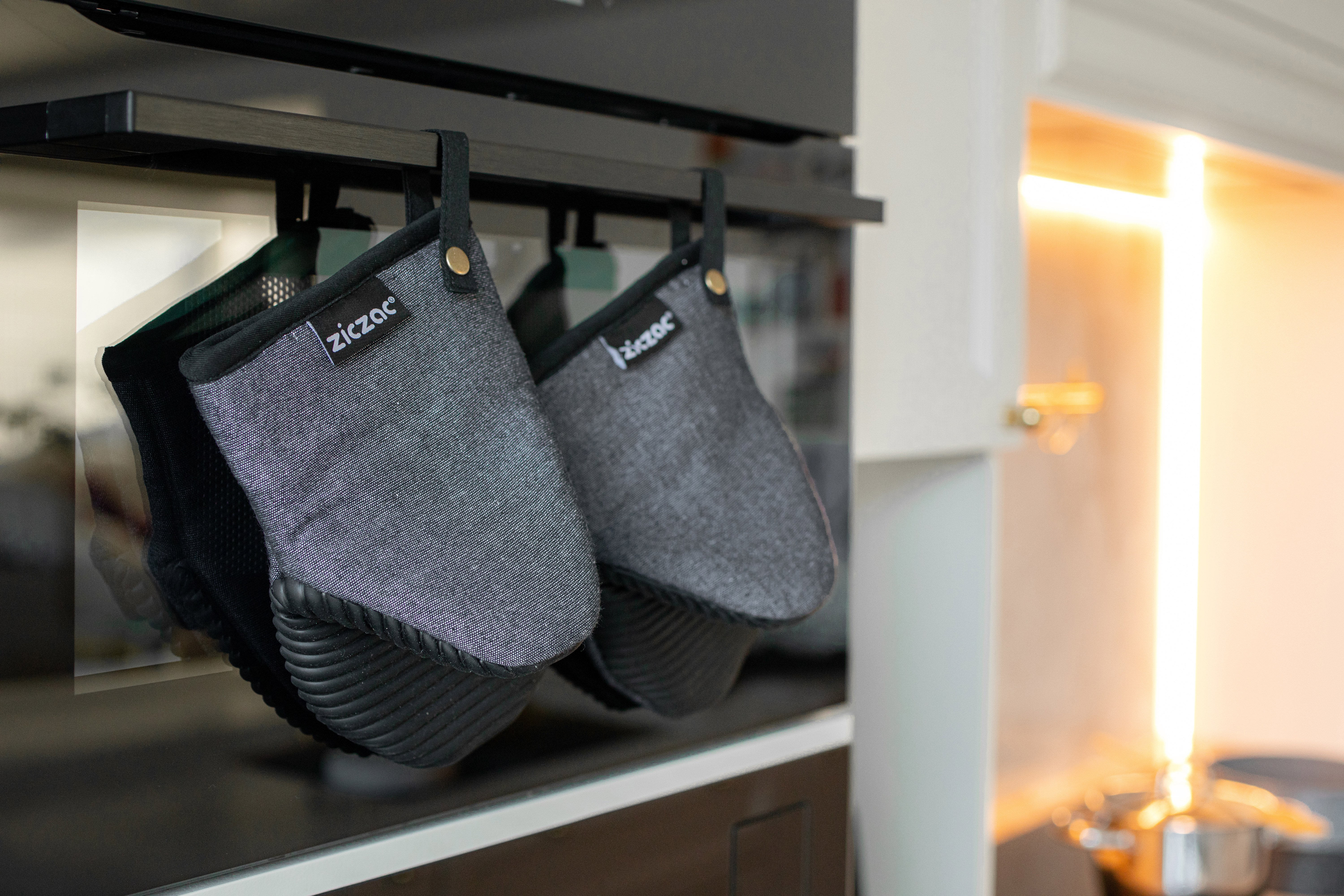 Gripper SILO - SET/2 - 14x21,5 cm, zwart