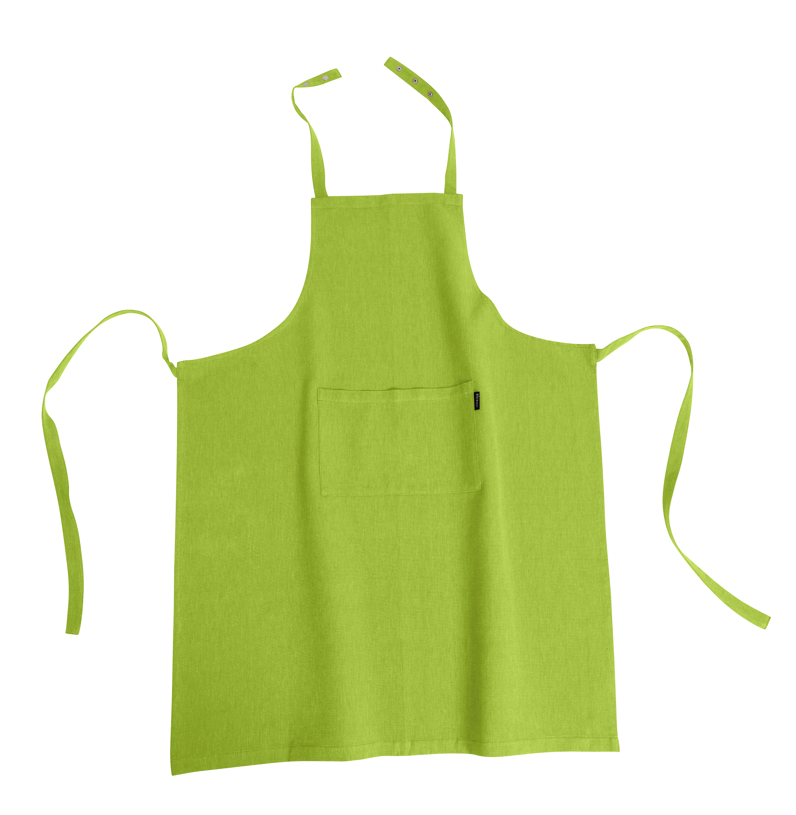 Schort Prof. Chambray, 85x105 cm, macaw green