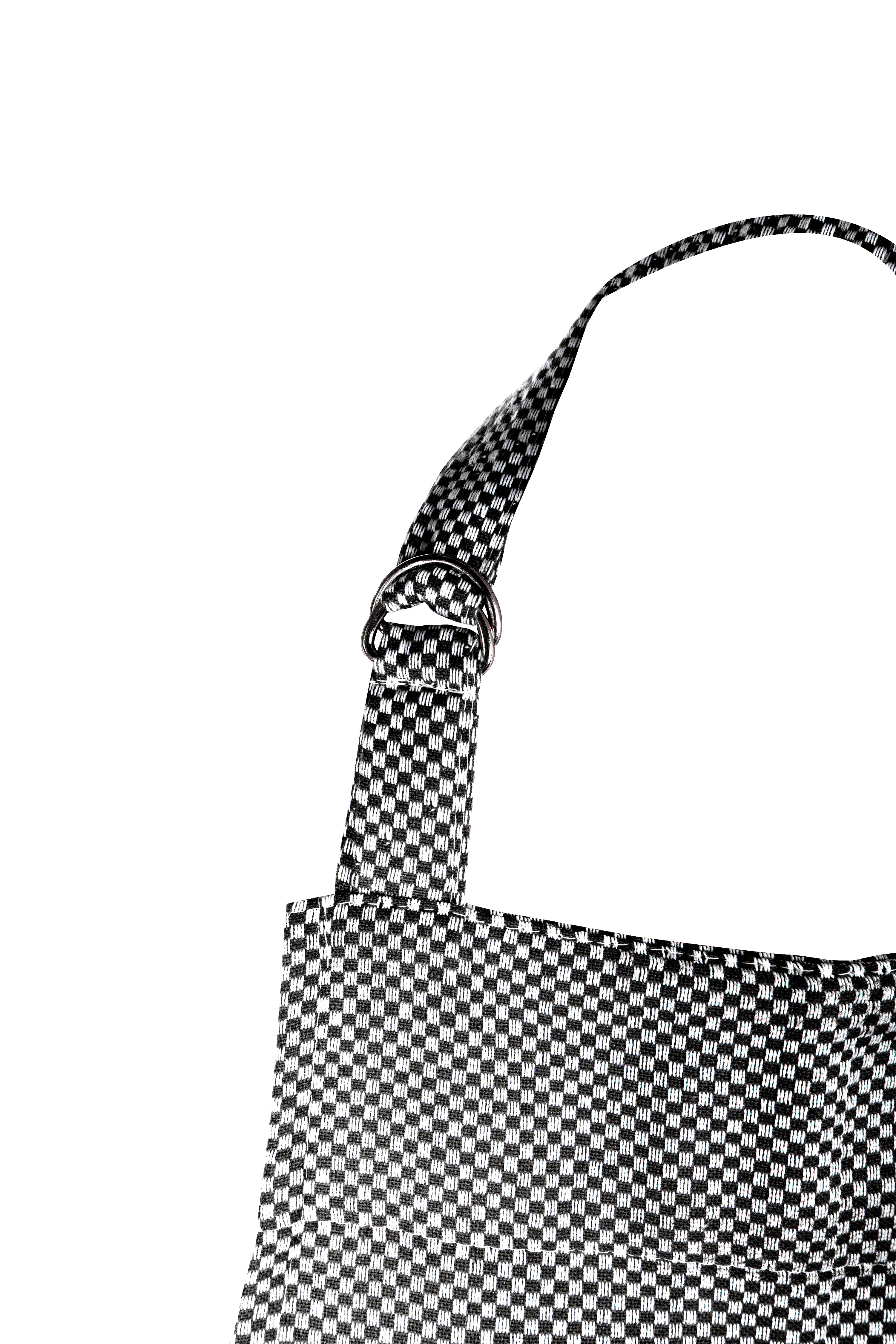 Apron DOBBY - 74x85 cm, black
