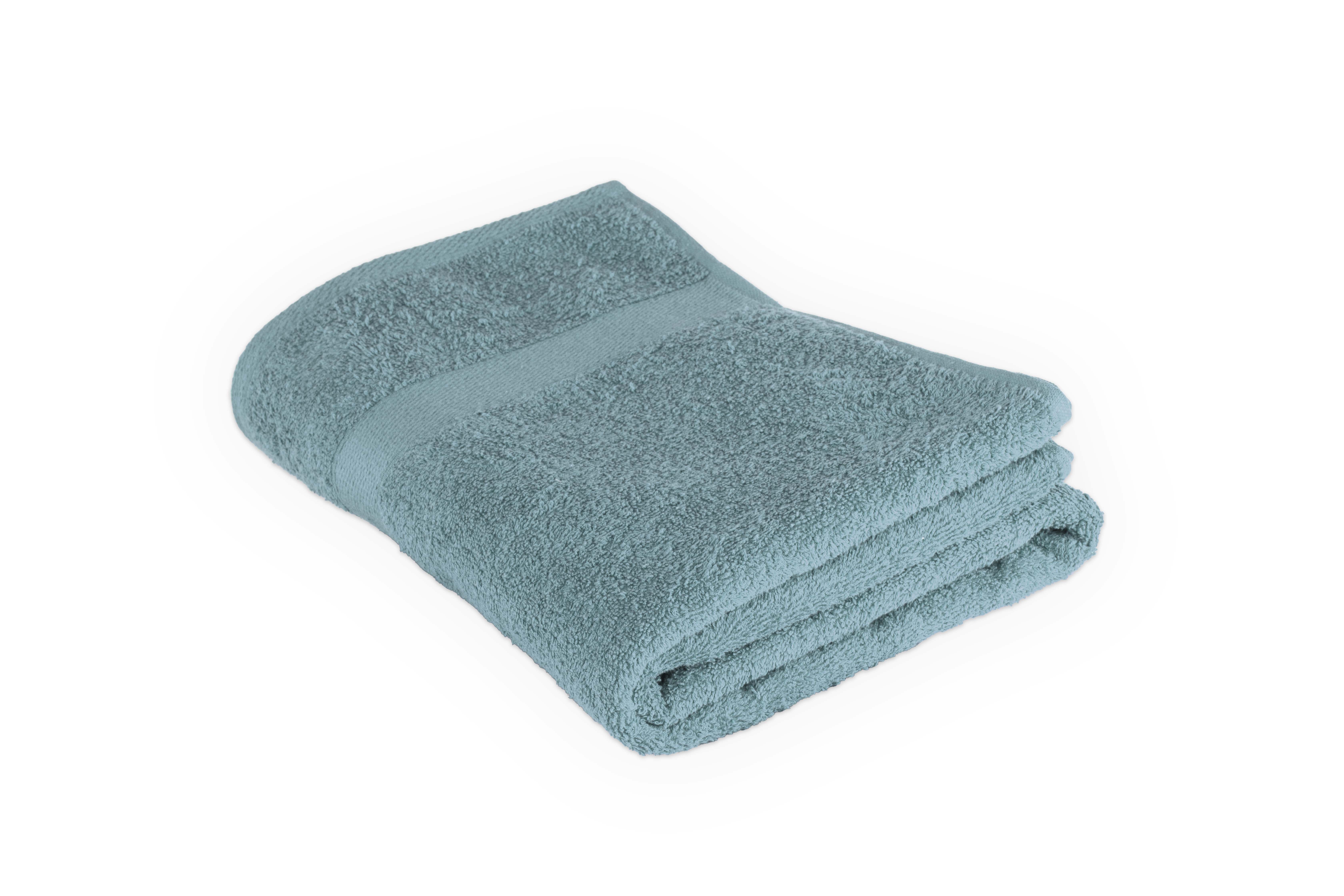 Shower towel 100x150cm, soft blue