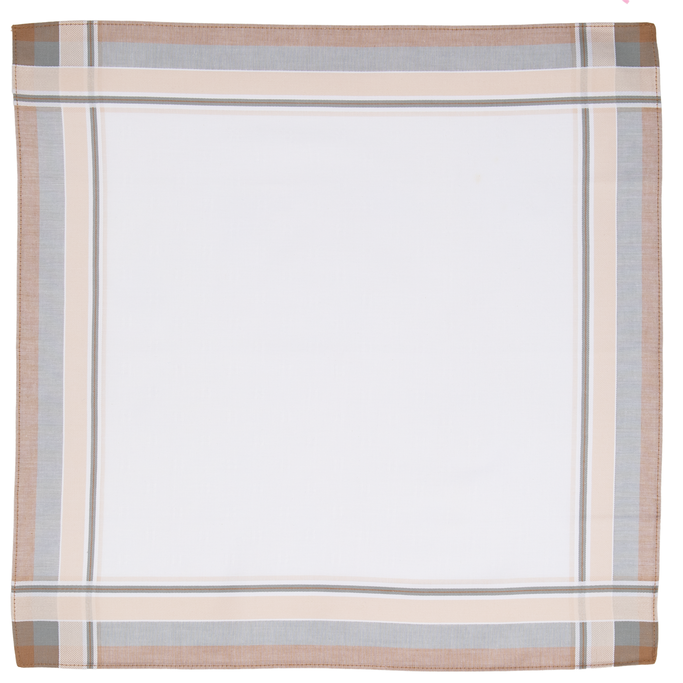 Herenzakdoeken REGAL 2 - SET/3 - 42x42 cm, indiantan