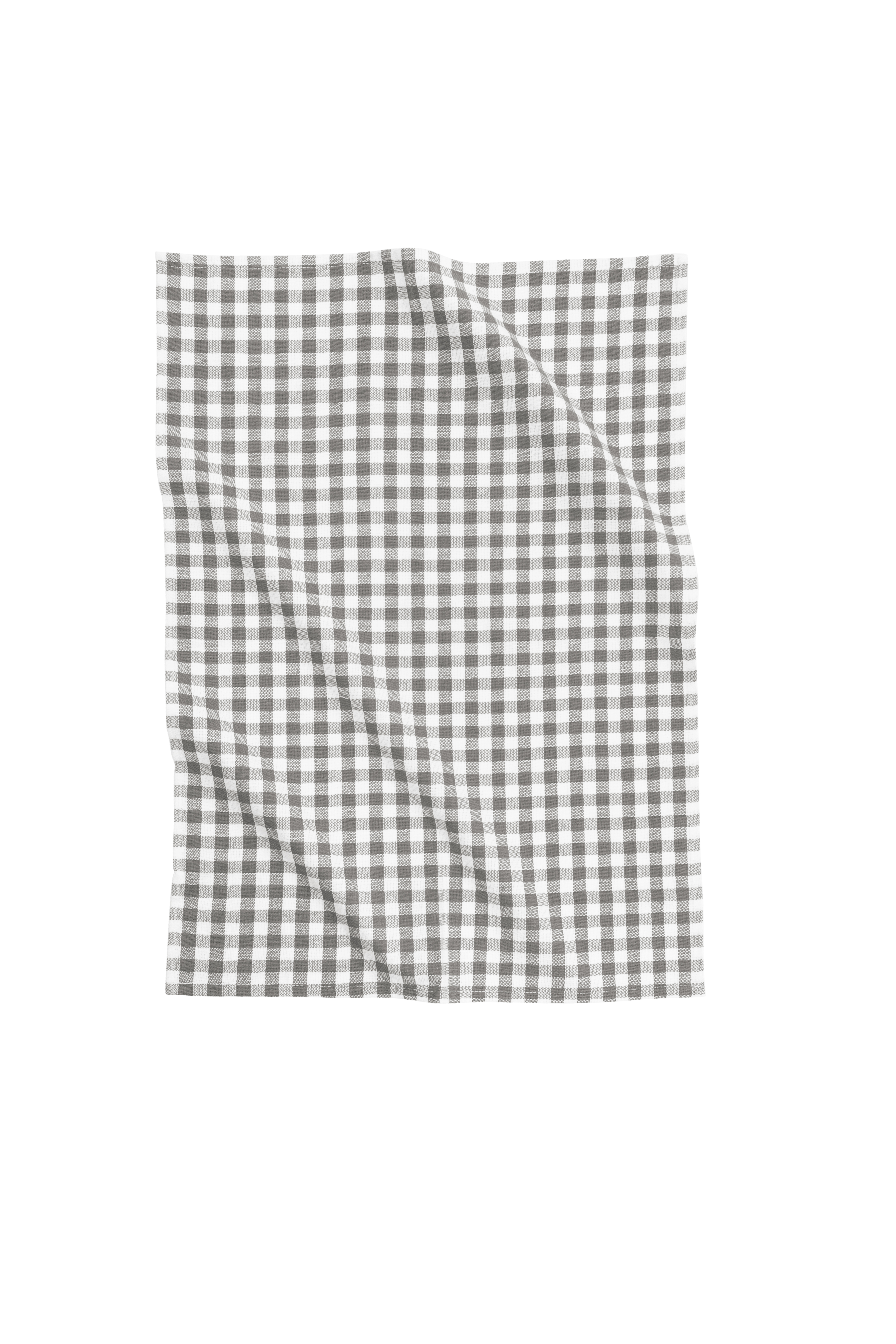 Keukenhanddoek XL-LINES set/3 (stripe/waffle/check), grijs