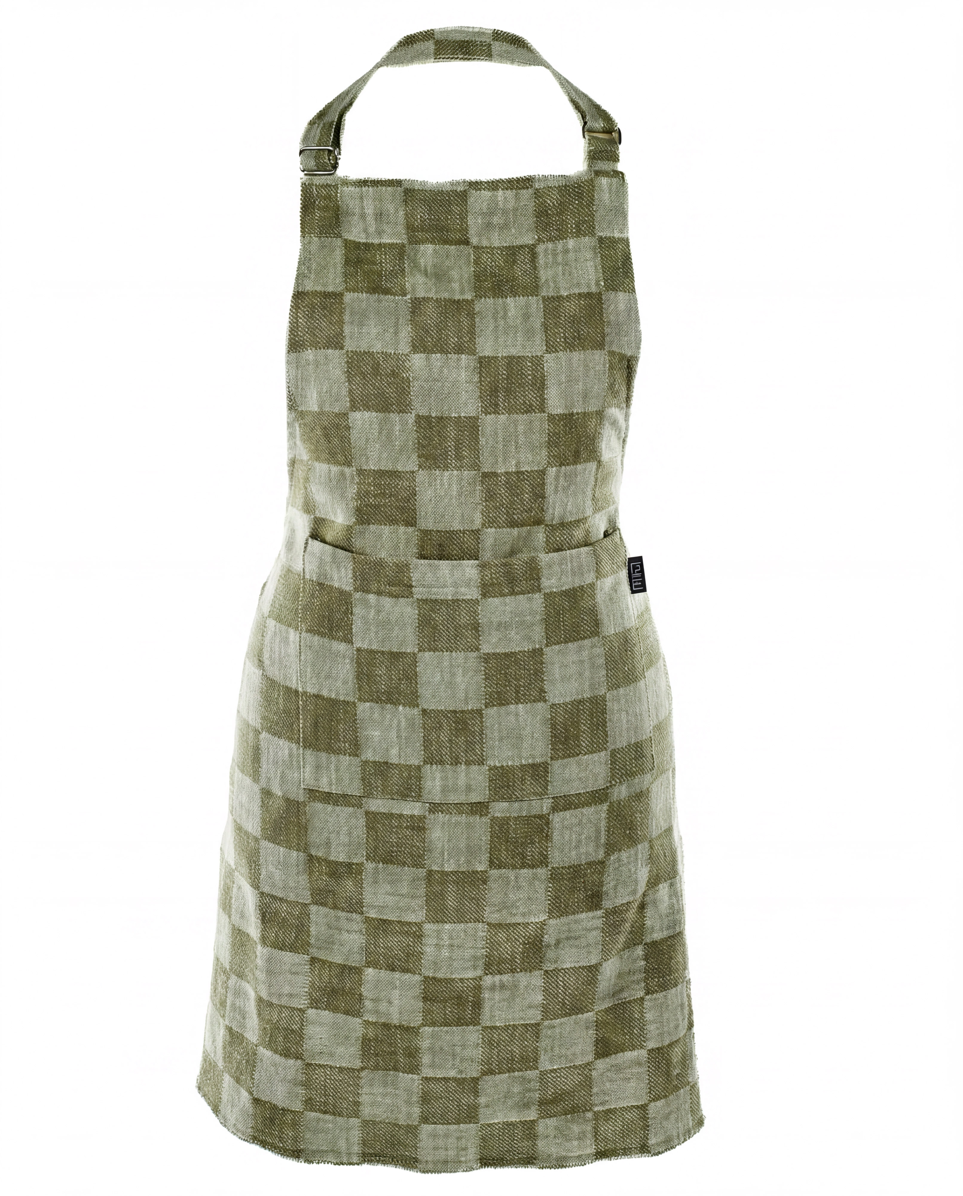 Schort HARRIET - 74x85 cm, kaki groen