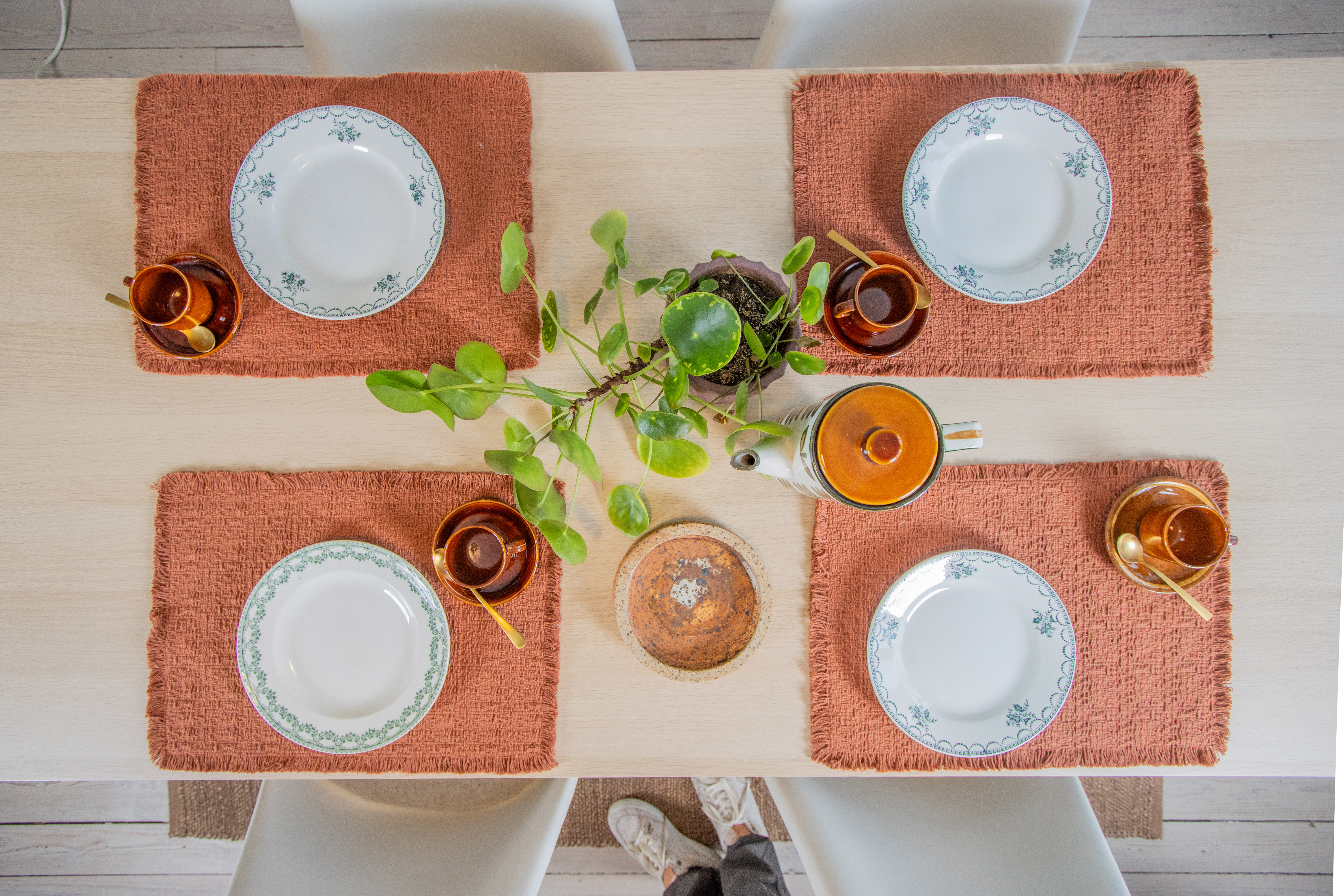 Placemat LINA - 33x45 cm, terra