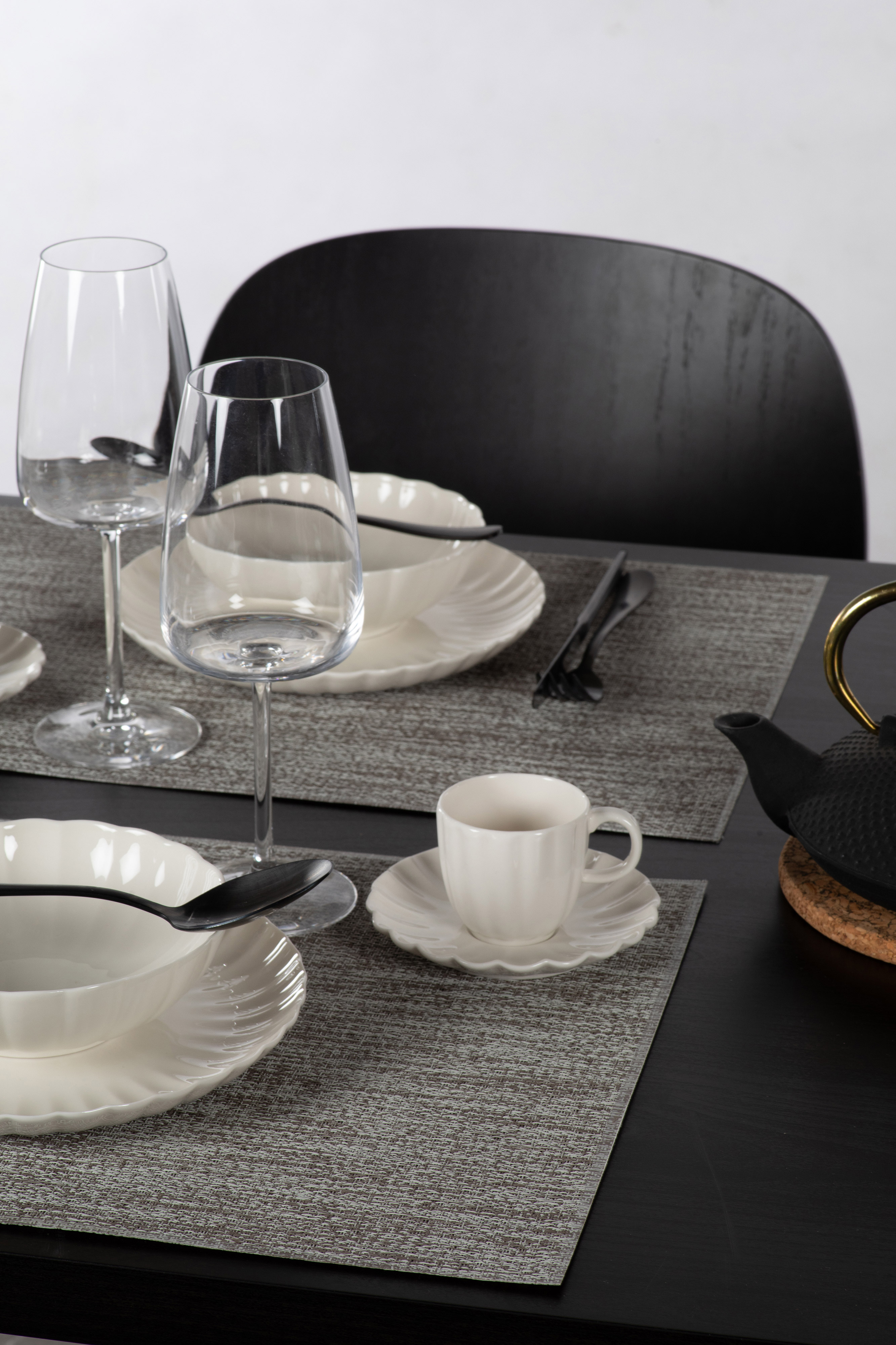 Set de table PURUS - Microban® - 33x45 cm, stracciatella