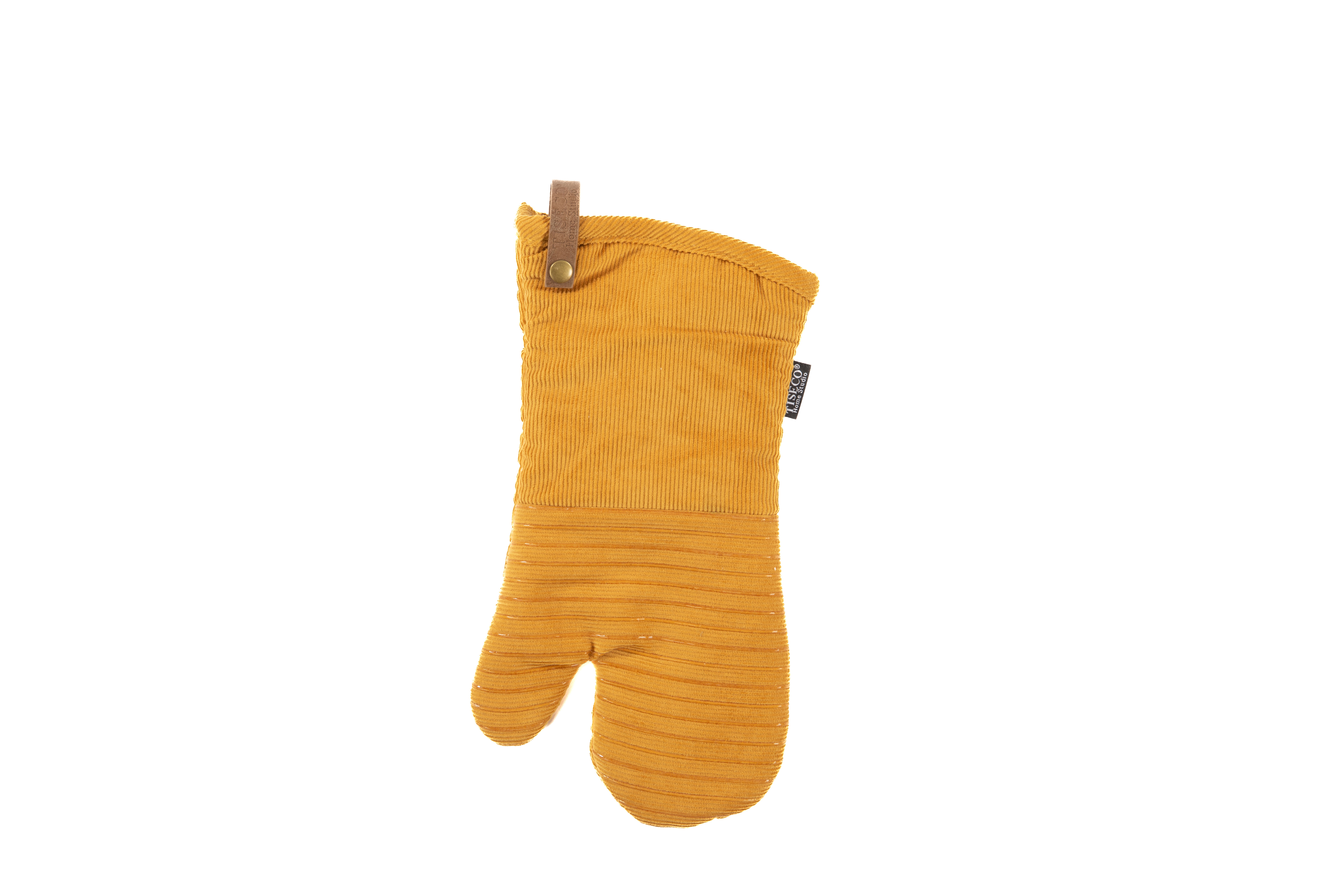Oven mitts VELMAR - SET/2 - 17x33 cm, mustard