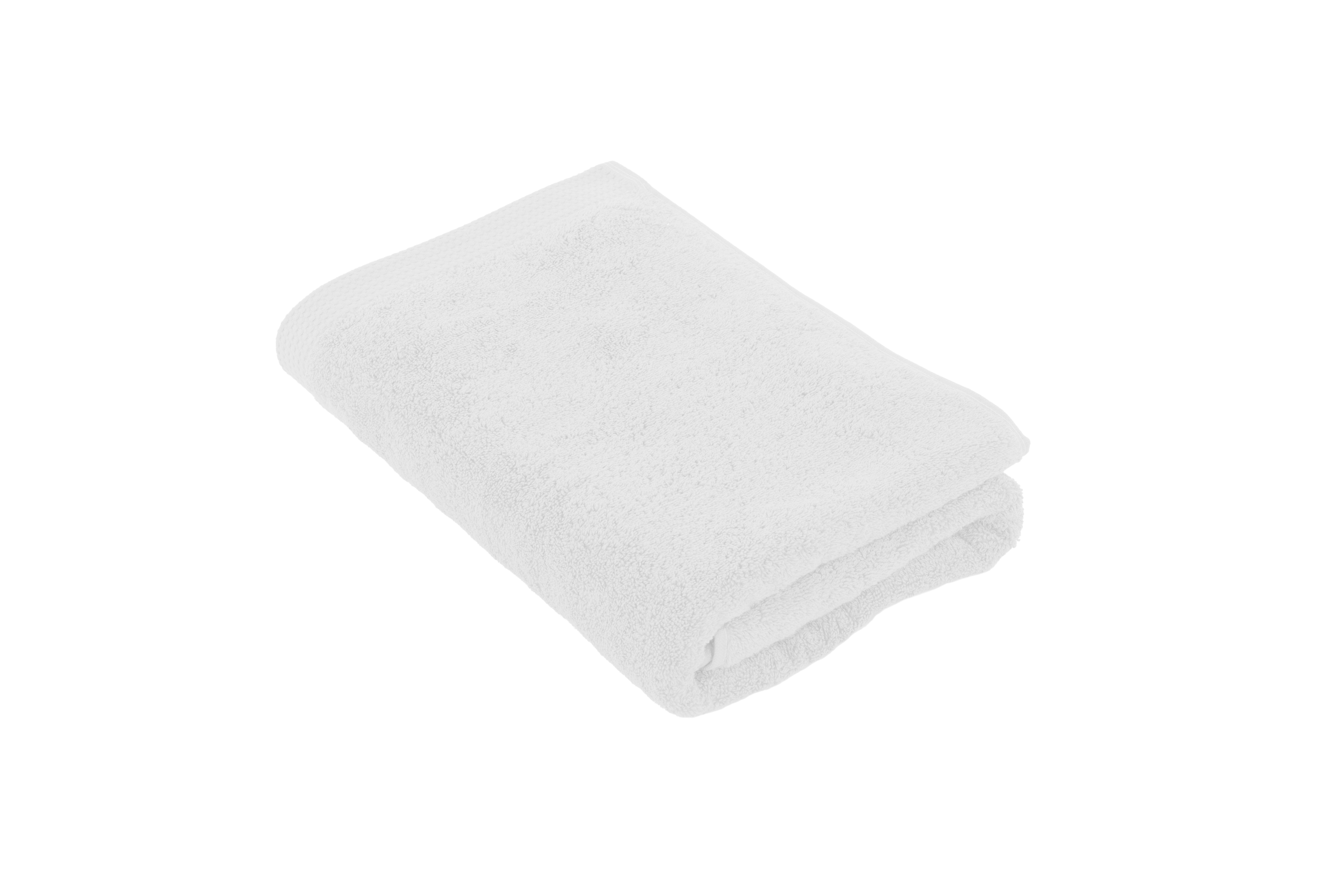 Badlaken DELUX 70x140cm, optic white