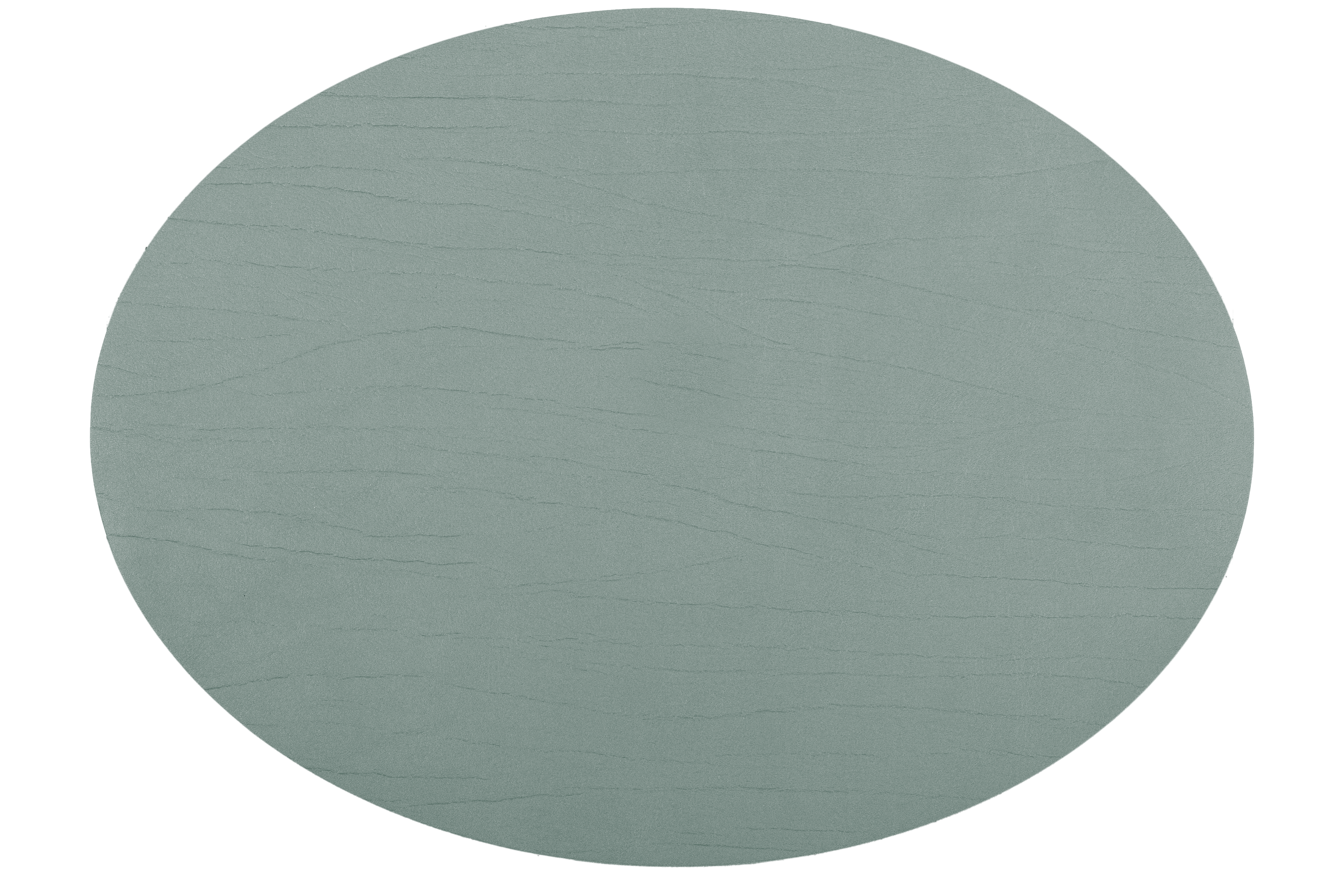 Titan placemat oval, 33x45cm, stone green double sided