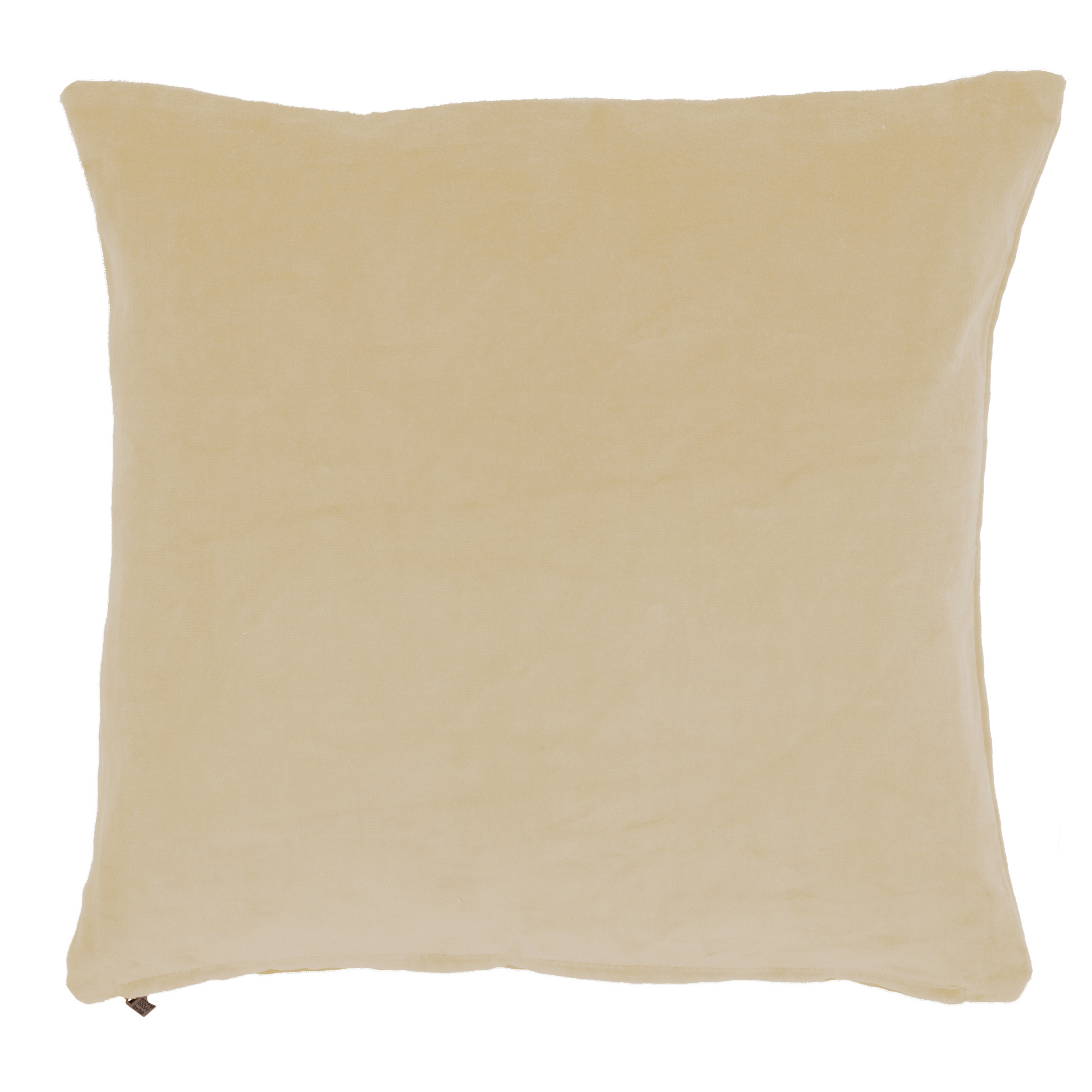 Coussin (rempli) COTTON VELVET 45x45cm, ivory
