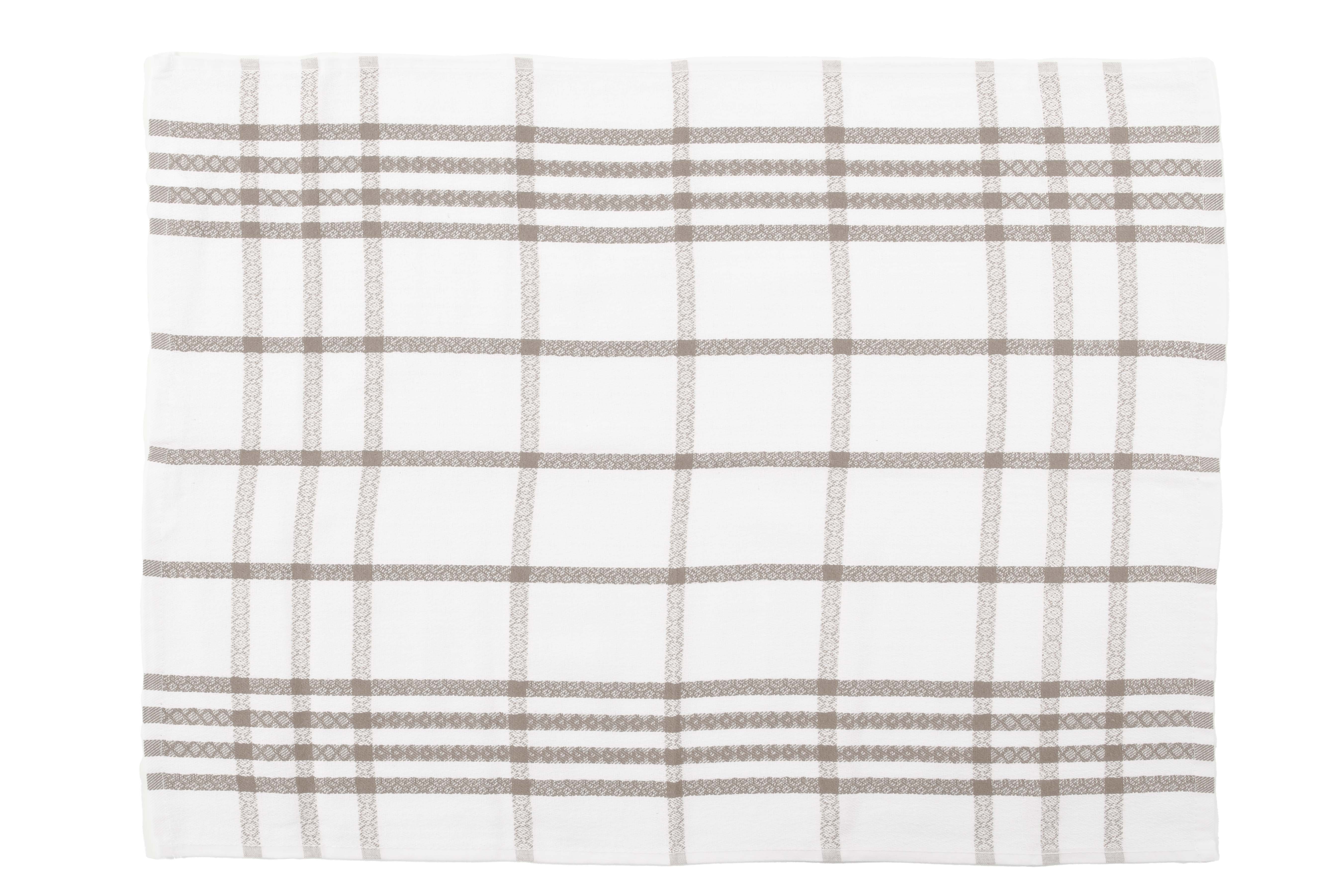 Torchon BIO COTON - SET/3 - 50x70 cm, beige