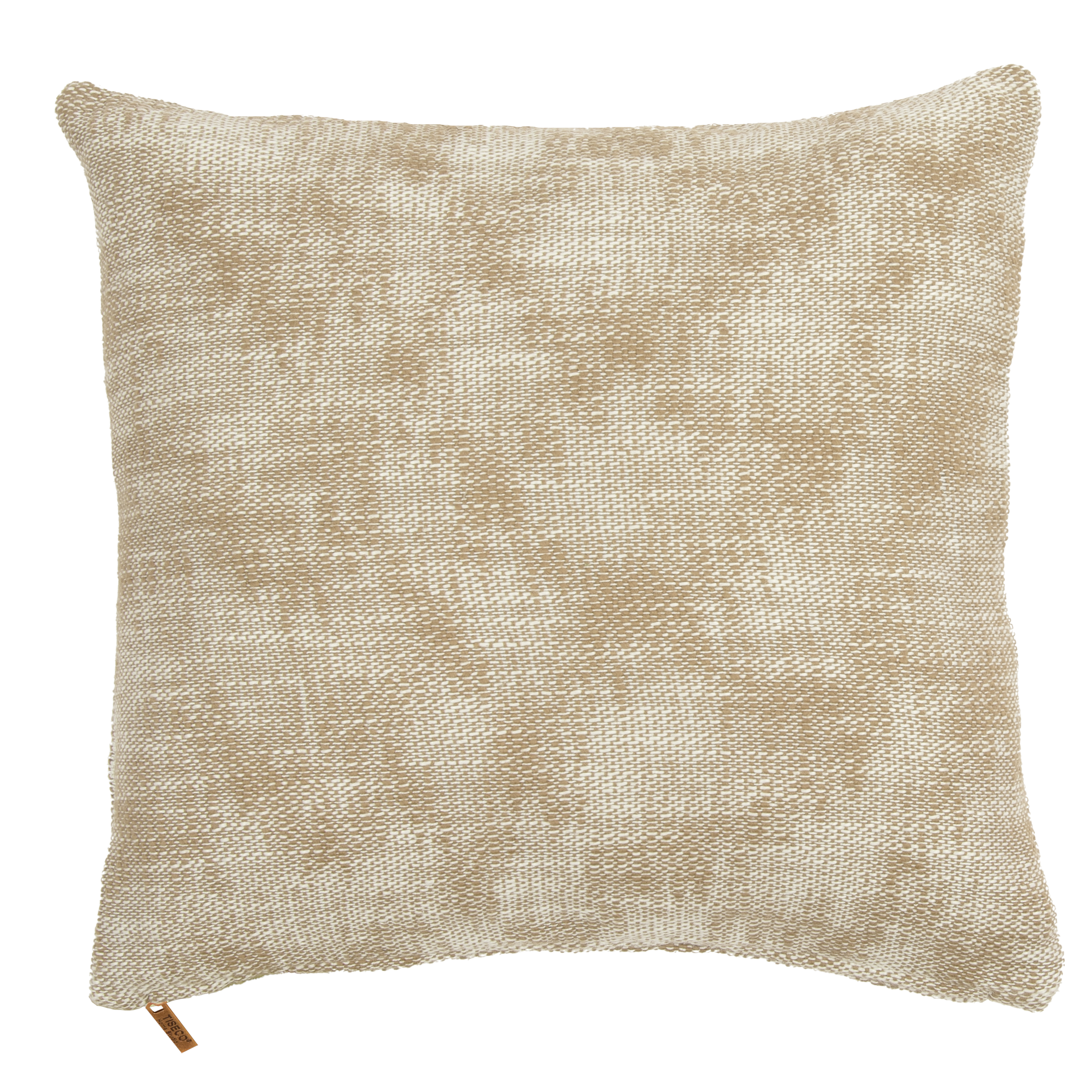 Cushion (filled)  COTTON SLUB MELANGE 45X45cm, sand